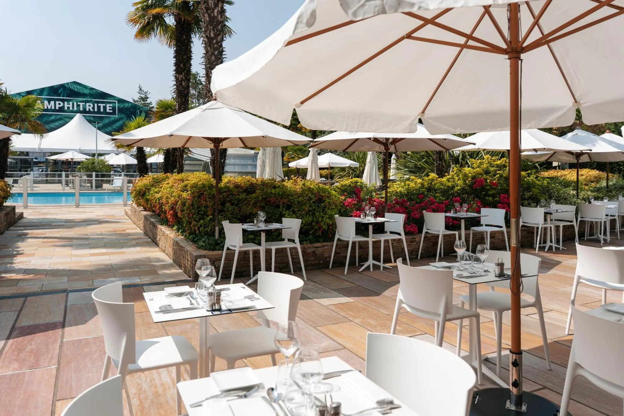 Patio in Westotel Nantes Atlantique