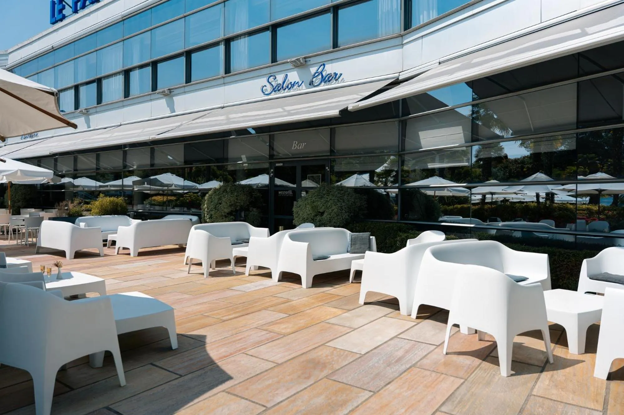 Patio in Westotel Nantes Atlantique