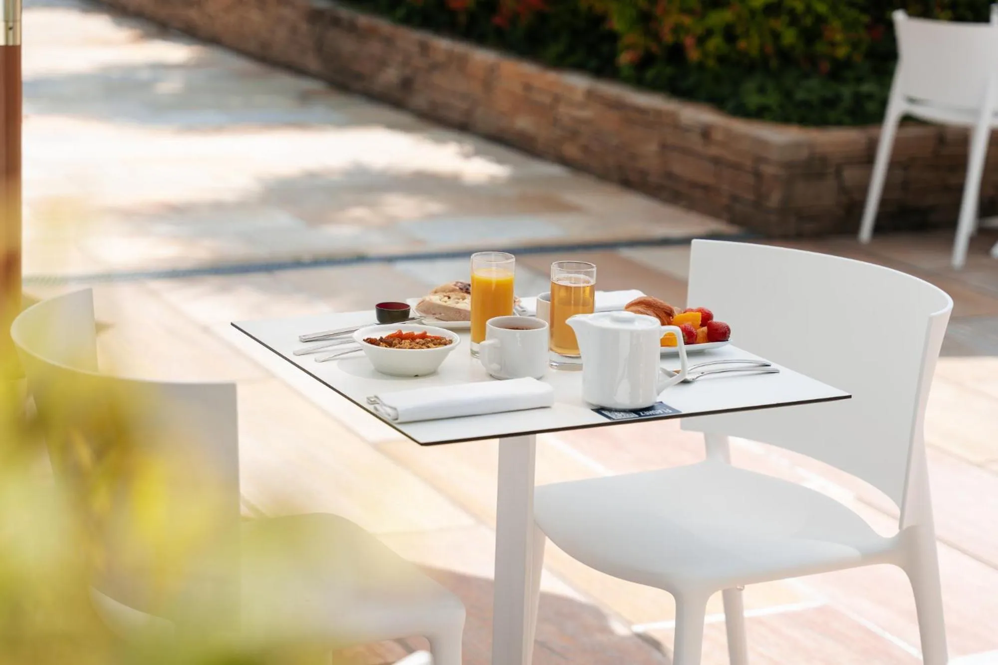 Patio in Westotel Nantes Atlantique