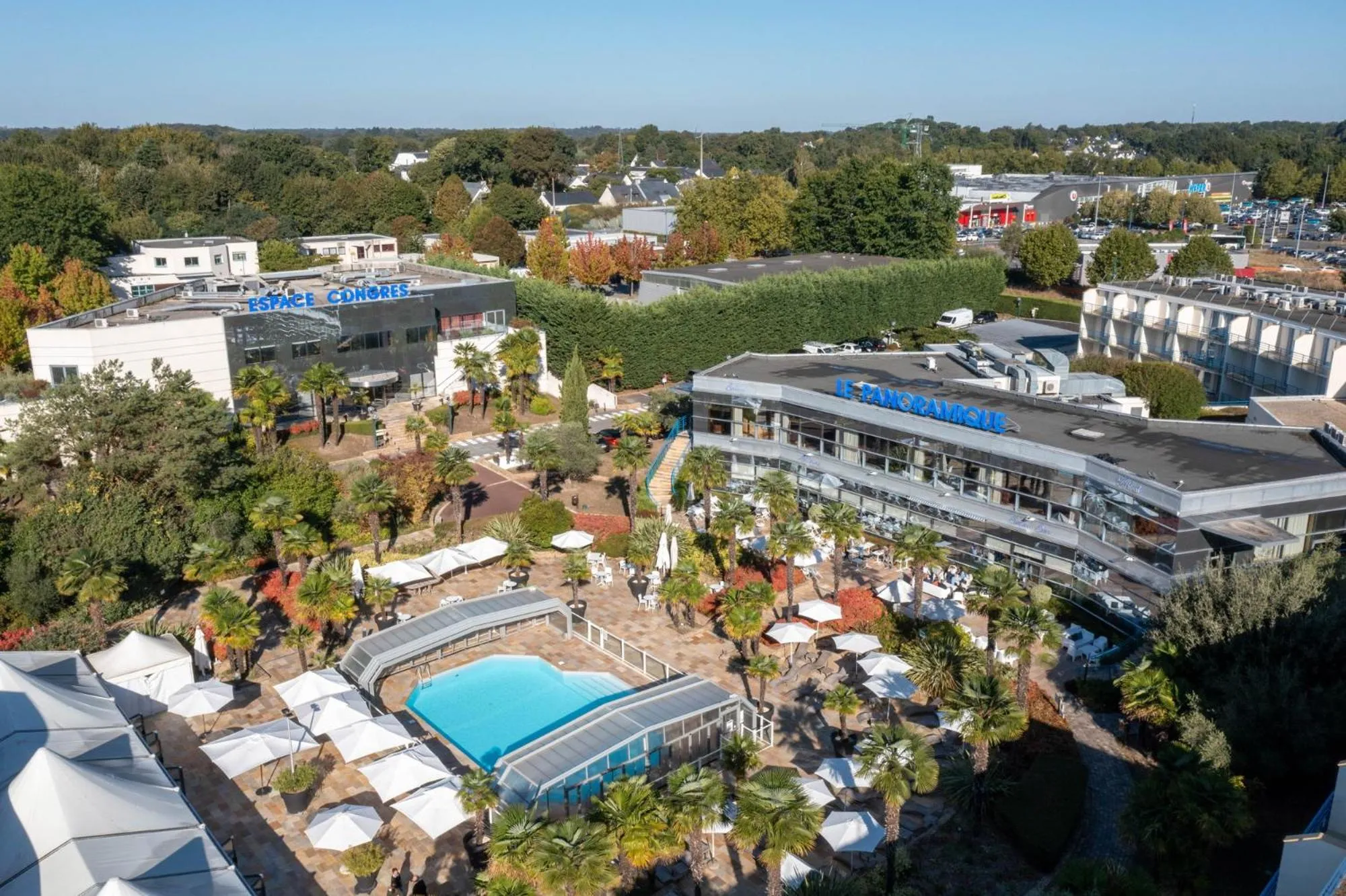 Bird's eye view in Westotel Nantes Atlantique
