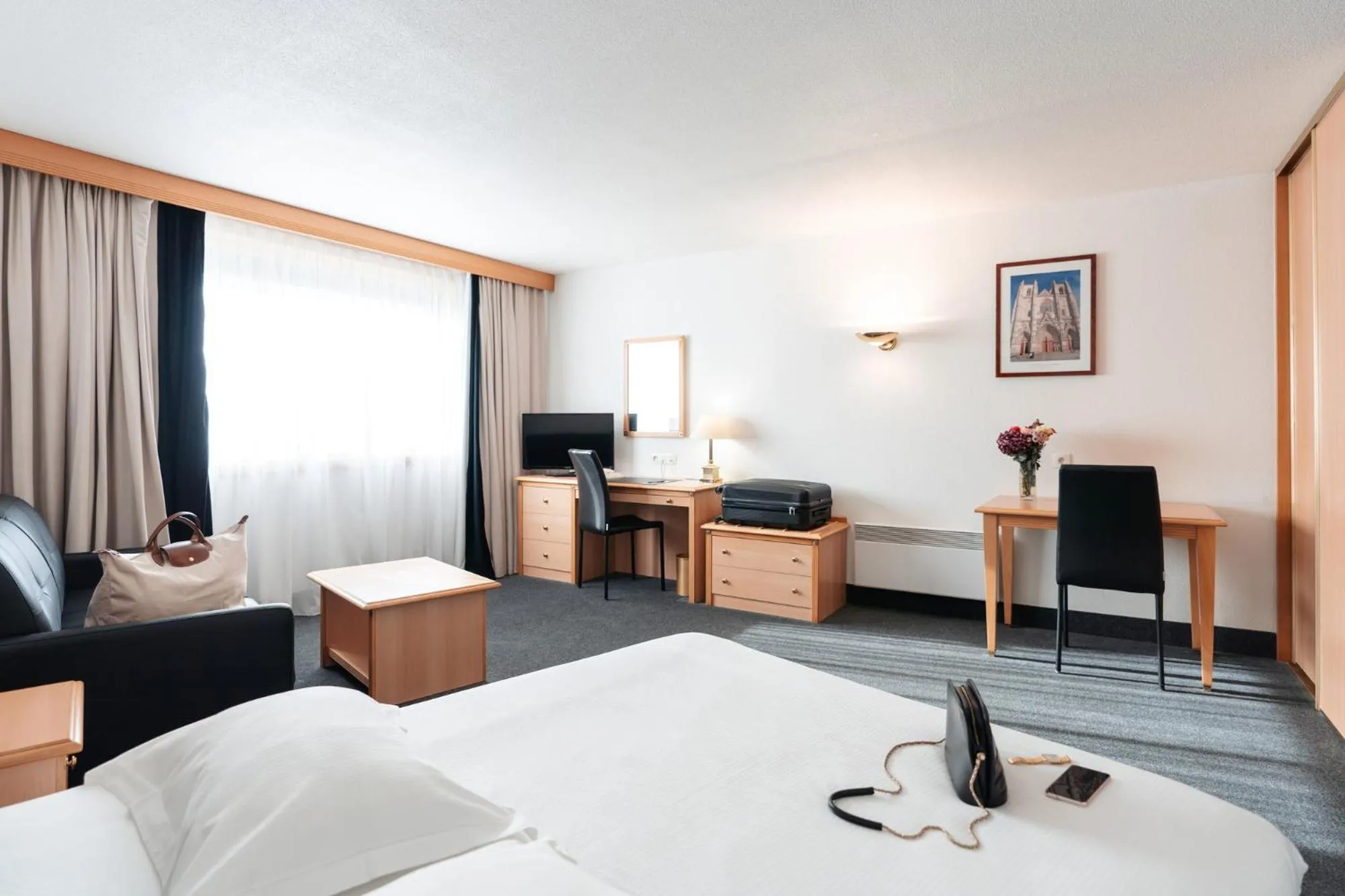 Bedroom, Bed in Westotel Nantes Atlantique