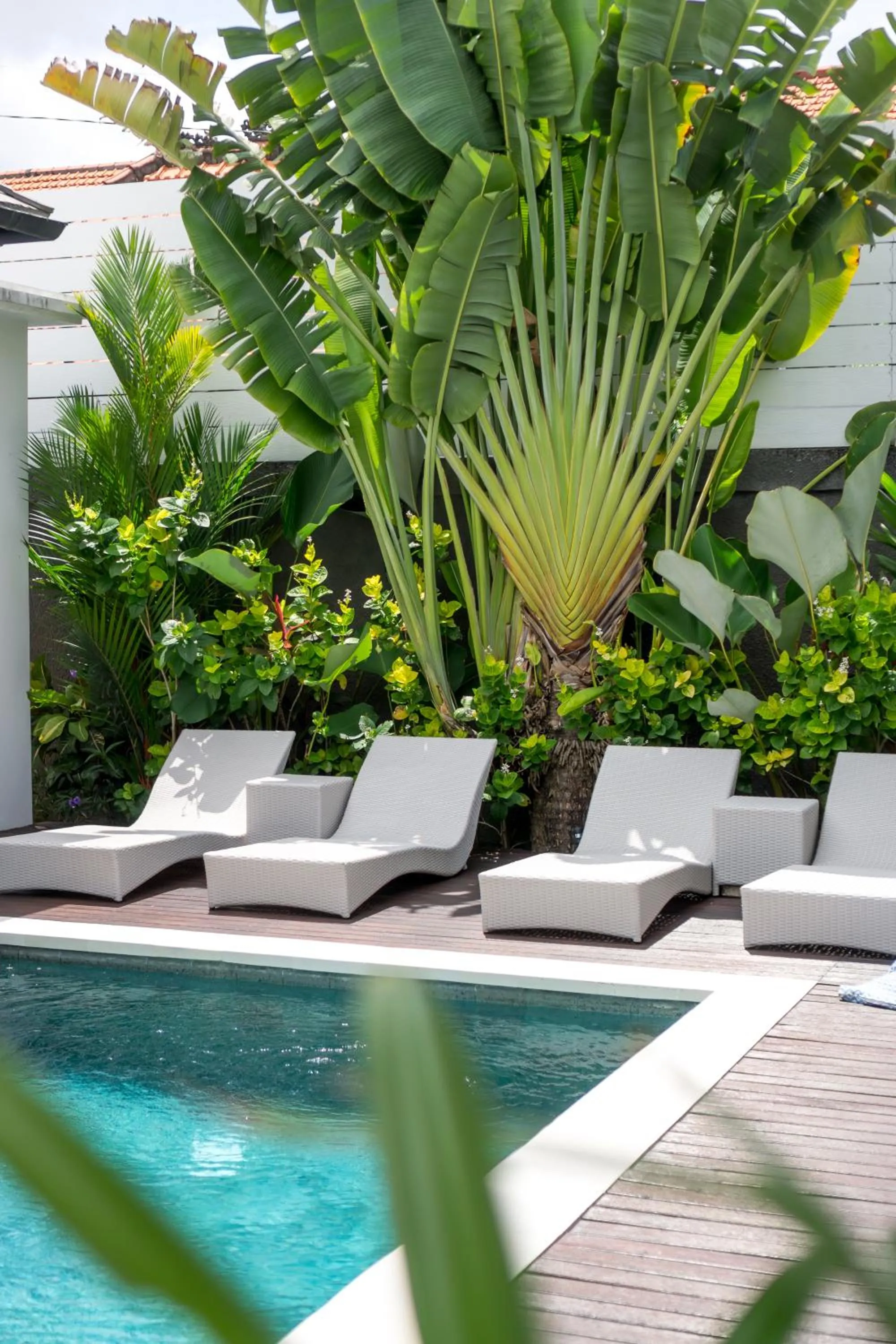 Swimming pool in Villa Hiburan 2 by Villa Finder
