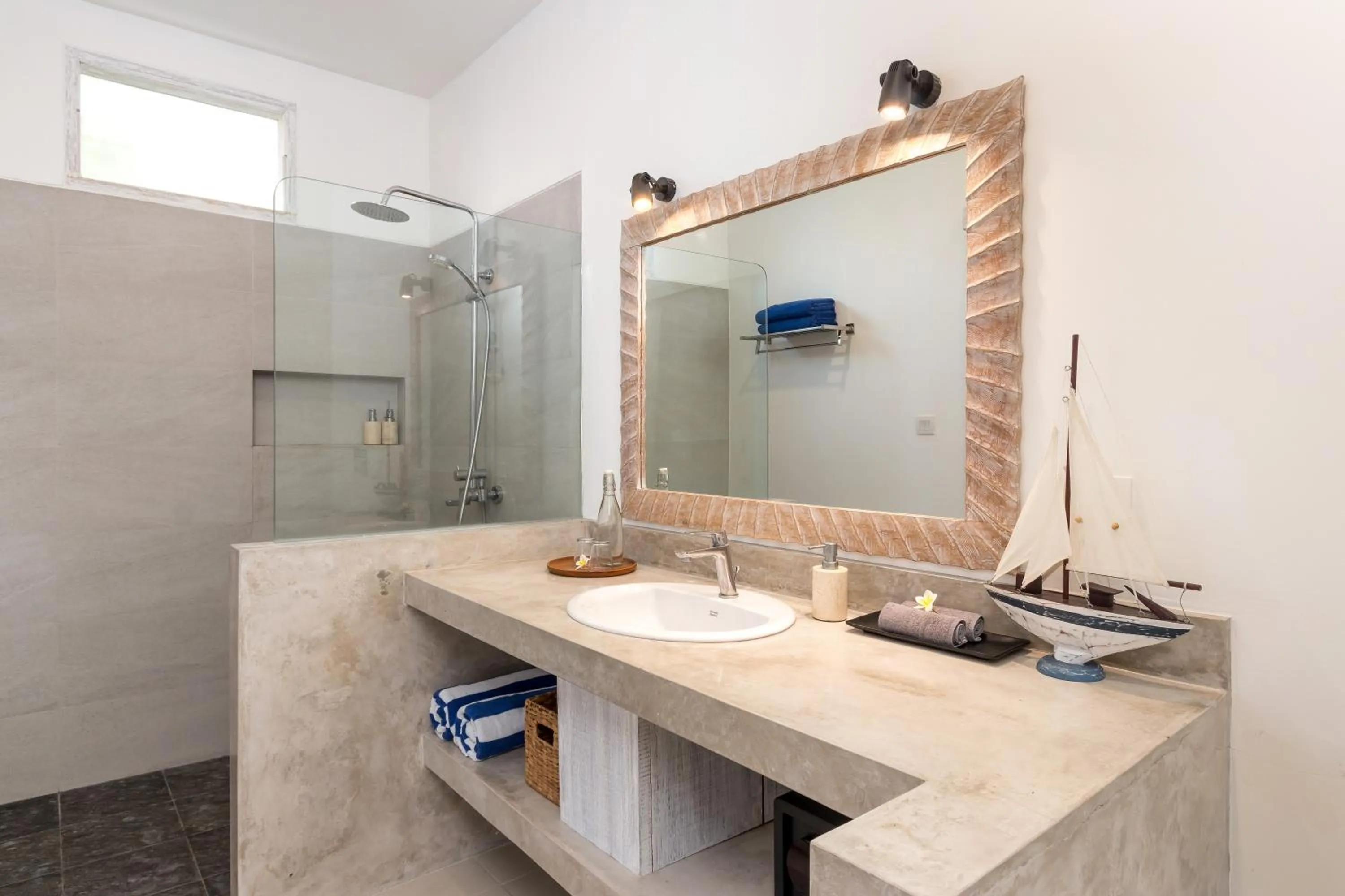Bathroom in Villa Hiburan 2 by Villa Finder