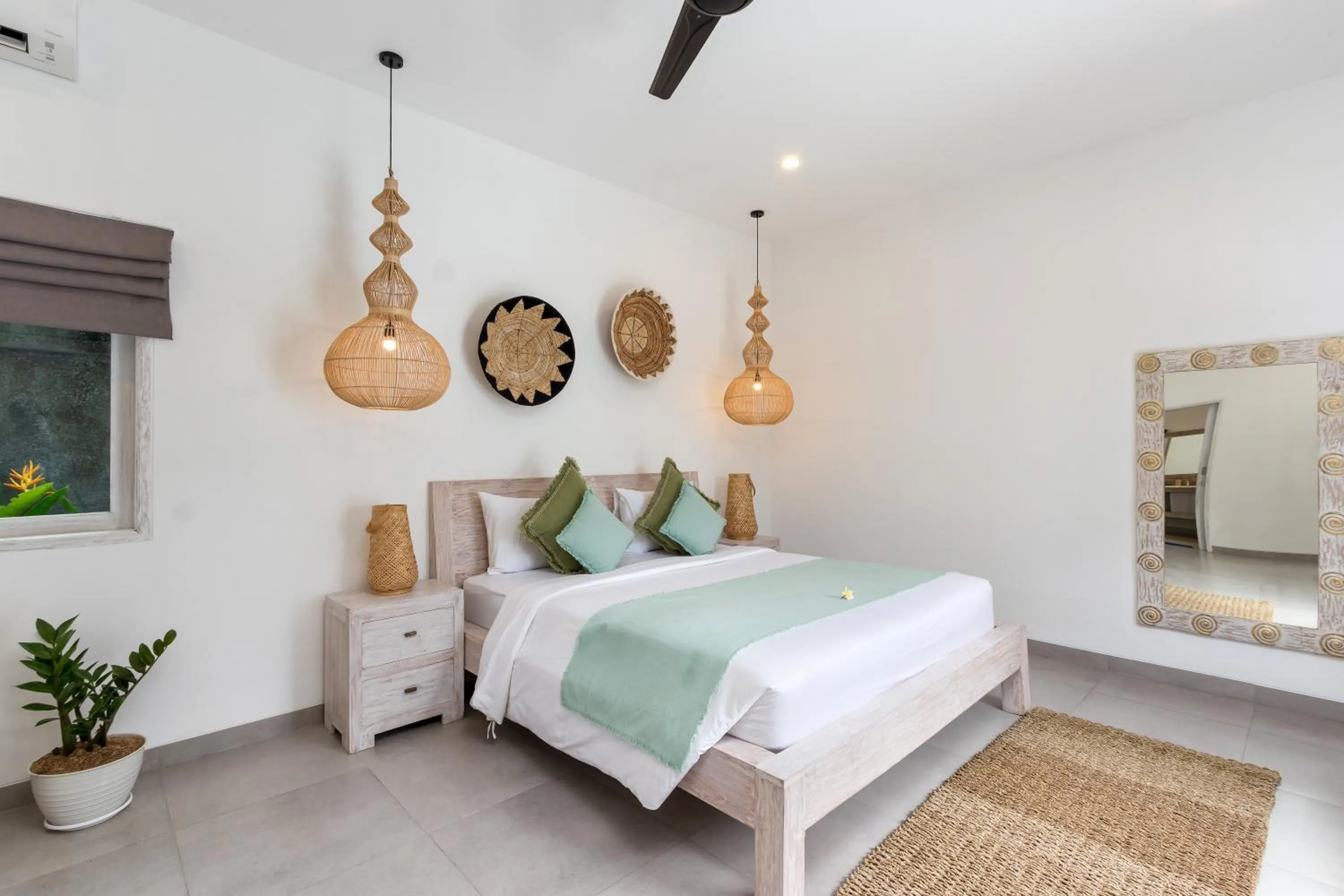 Bedroom, Bed in Villa Hiburan 2 by Villa Finder
