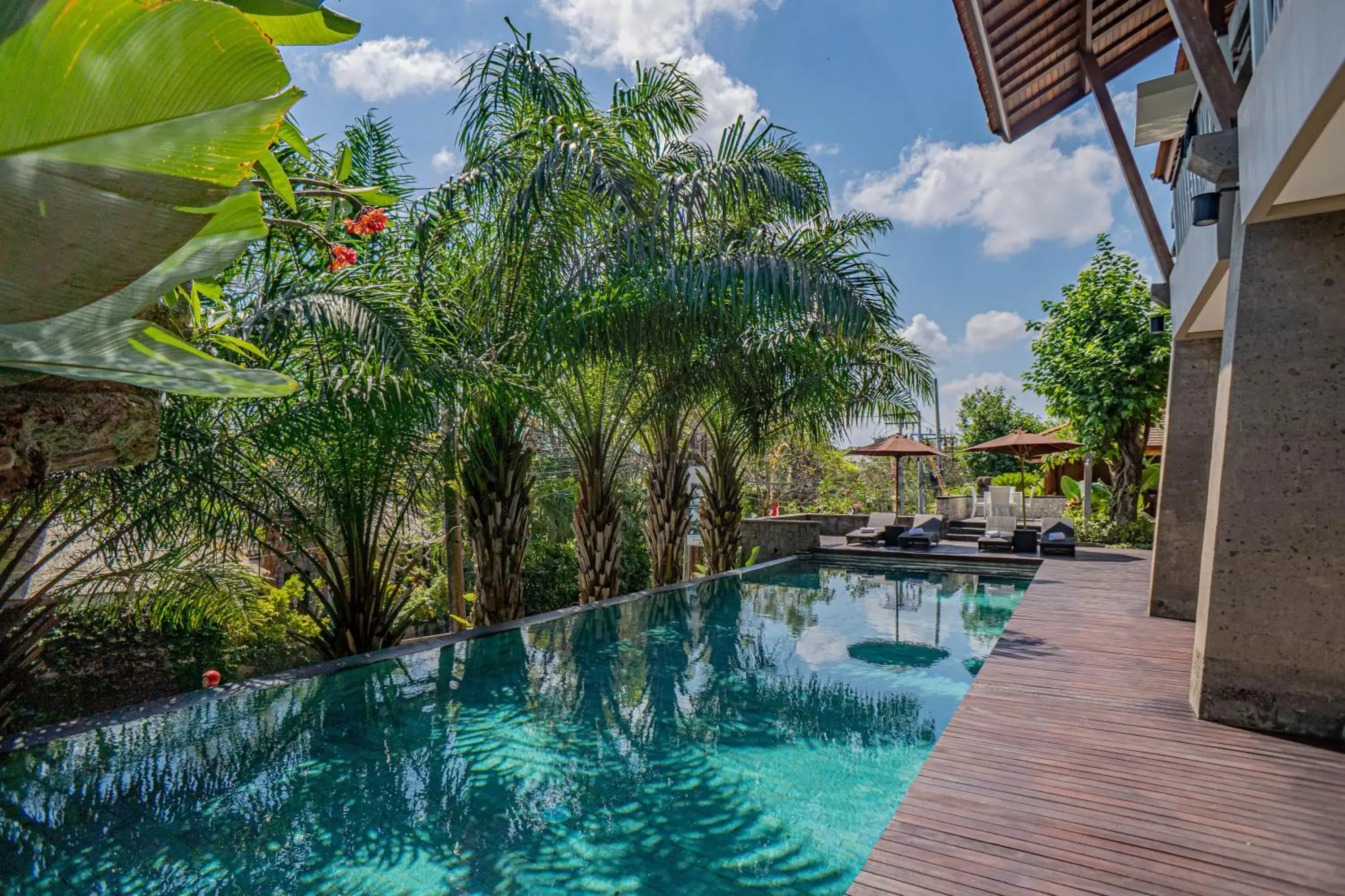 Pool view in djabu Echo Beach Hotel Pool view in djabu Echo Beach Hotel