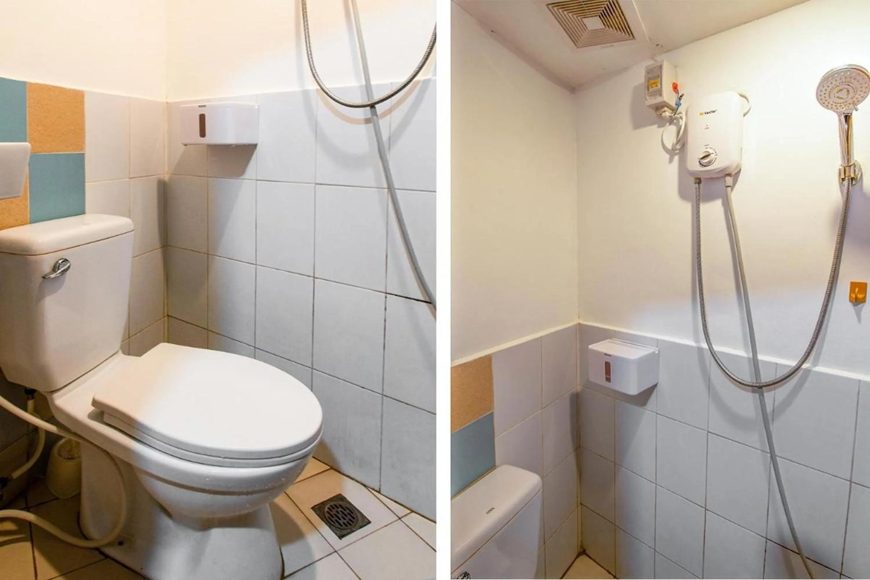 Shower in Hometel Barrio House Mactan