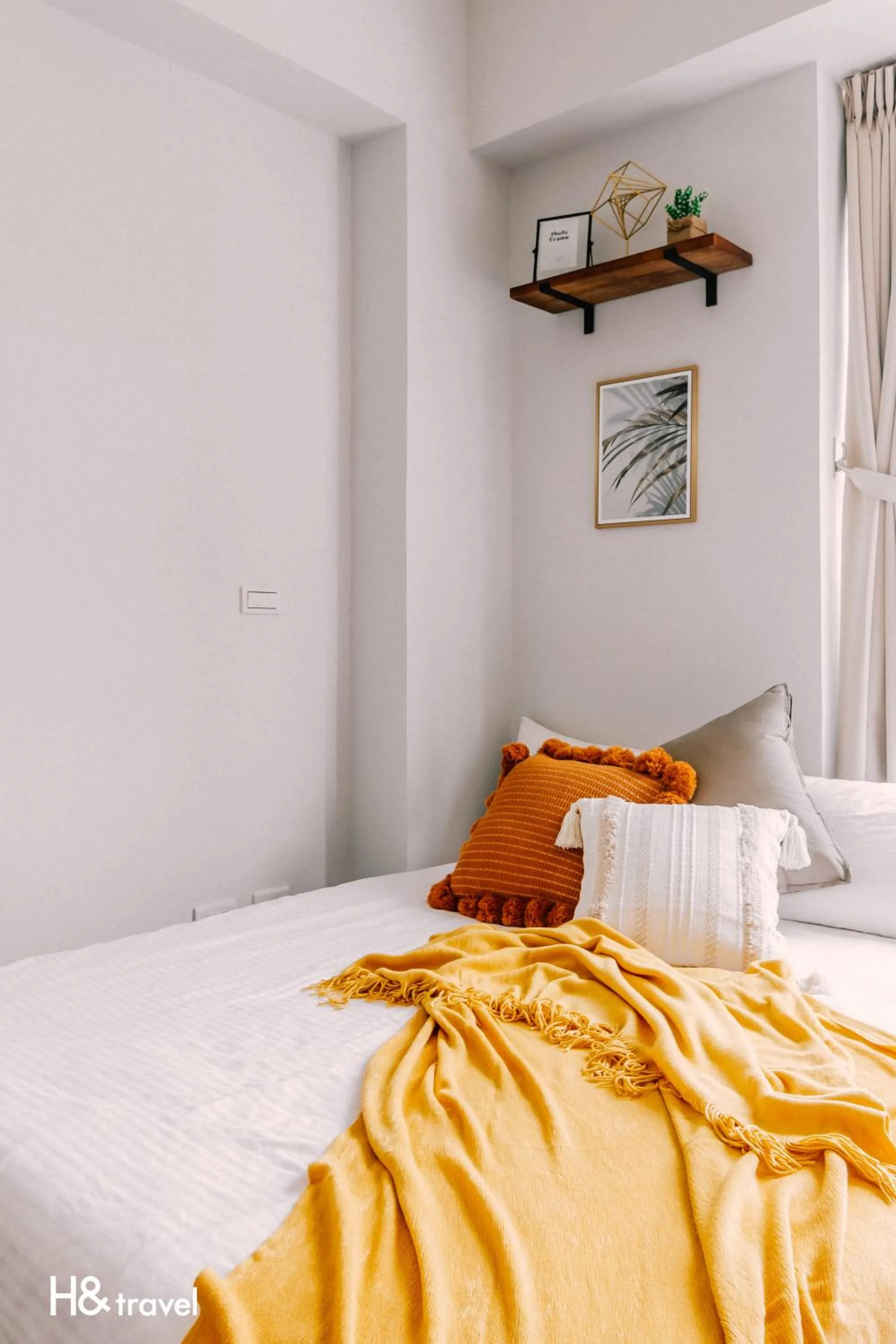 On site, Bed in Tainan Haian Art Apartment