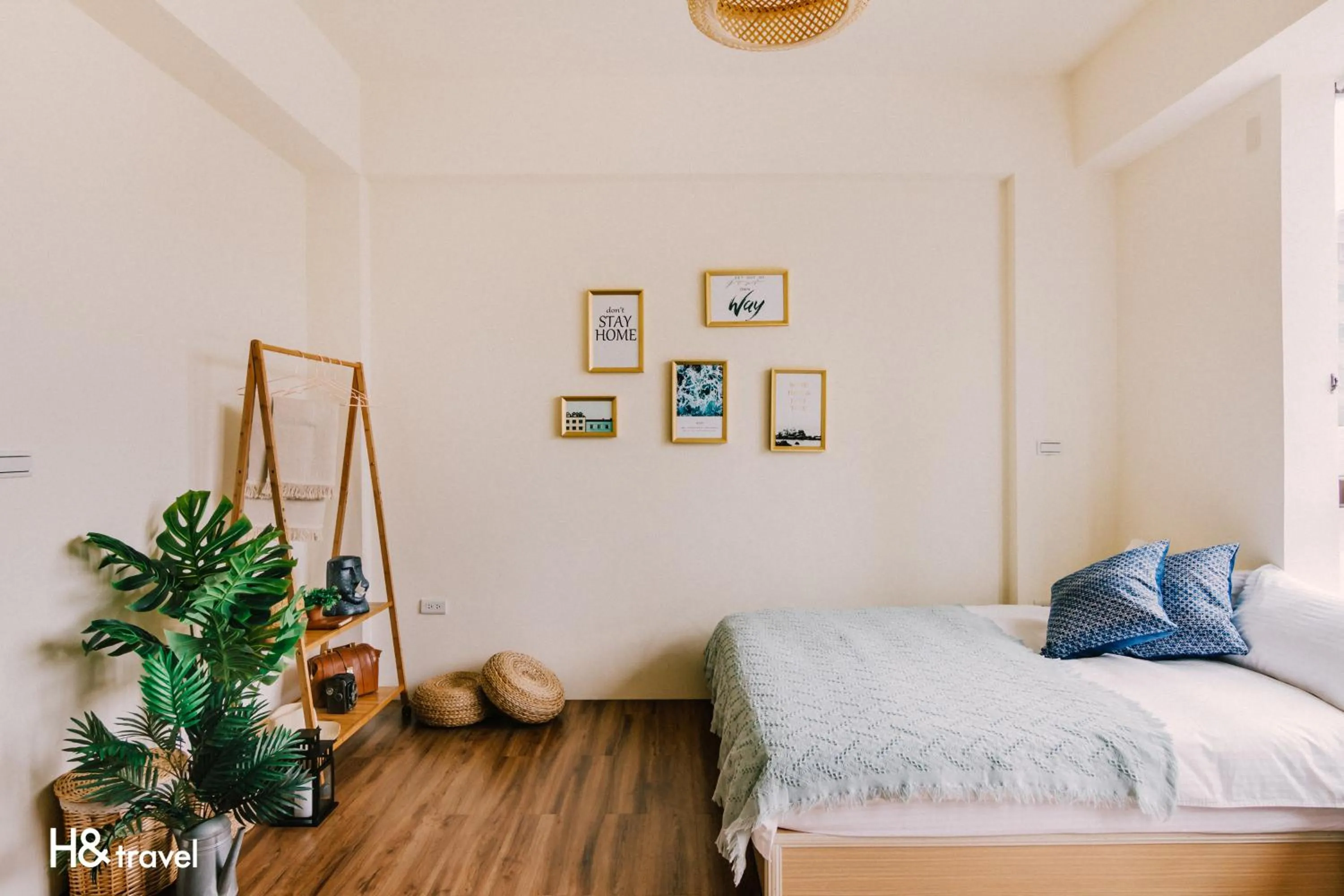 On site, Bed in Tainan Haian Art Apartment