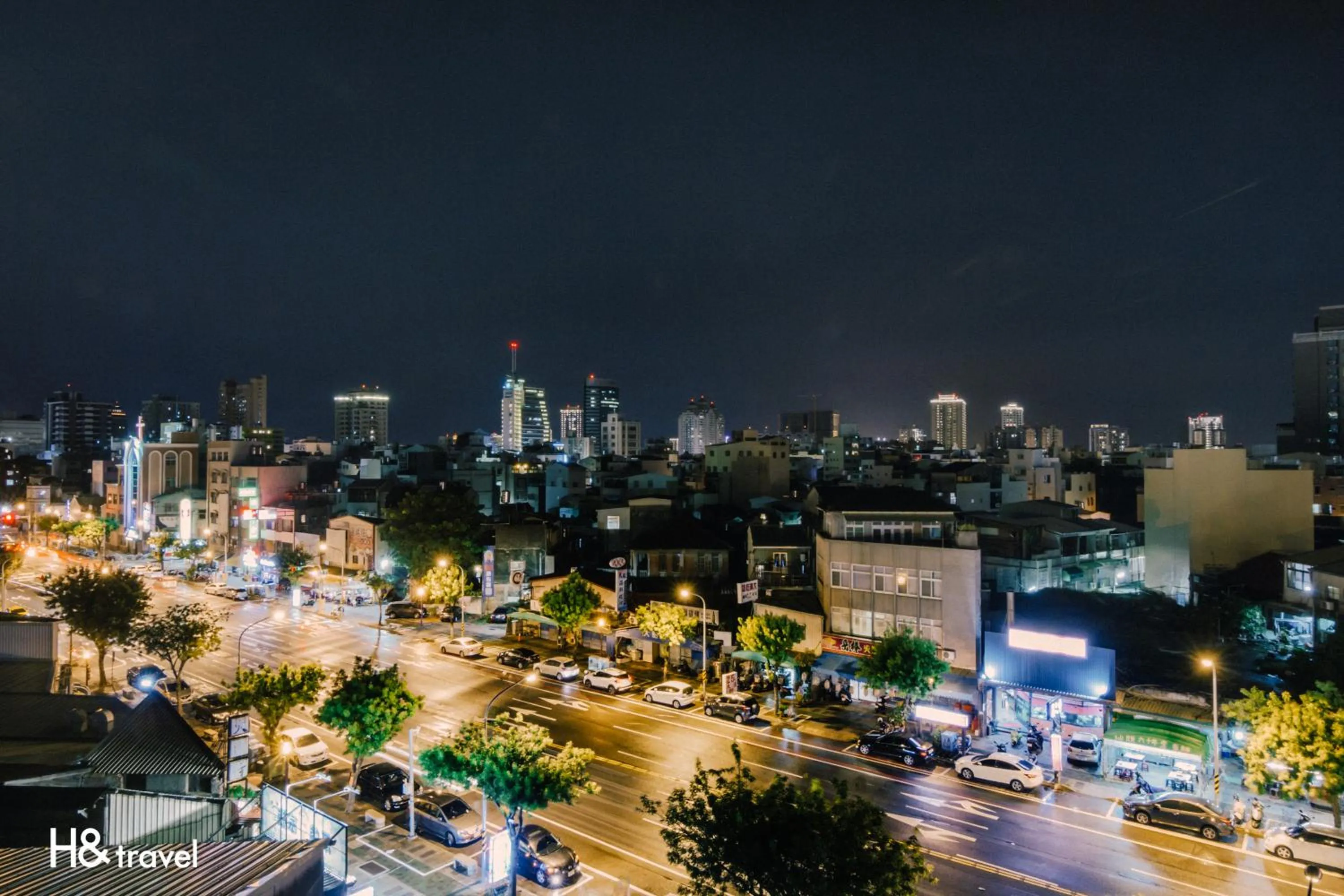 City view in Tainan Haian Art Apartment