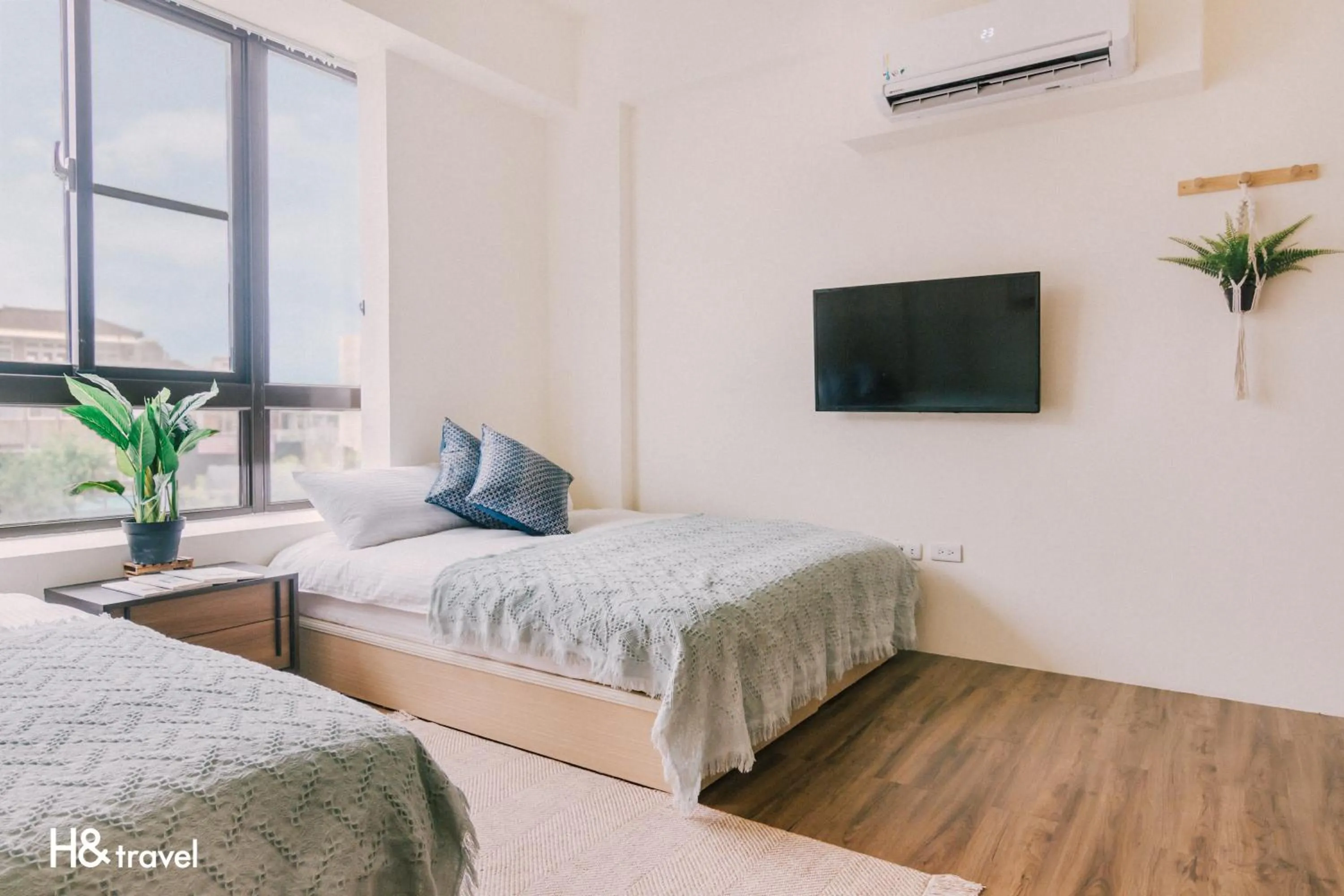 On site, Bed in Tainan Haian Art Apartment