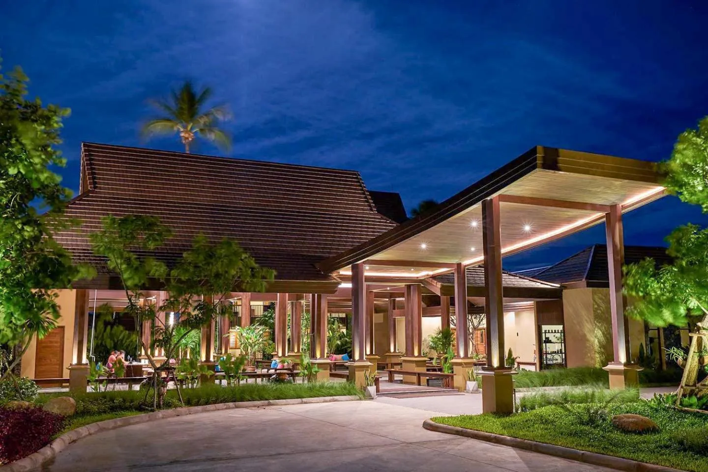Facade/entrance in Khanom Beach Resort And Spa