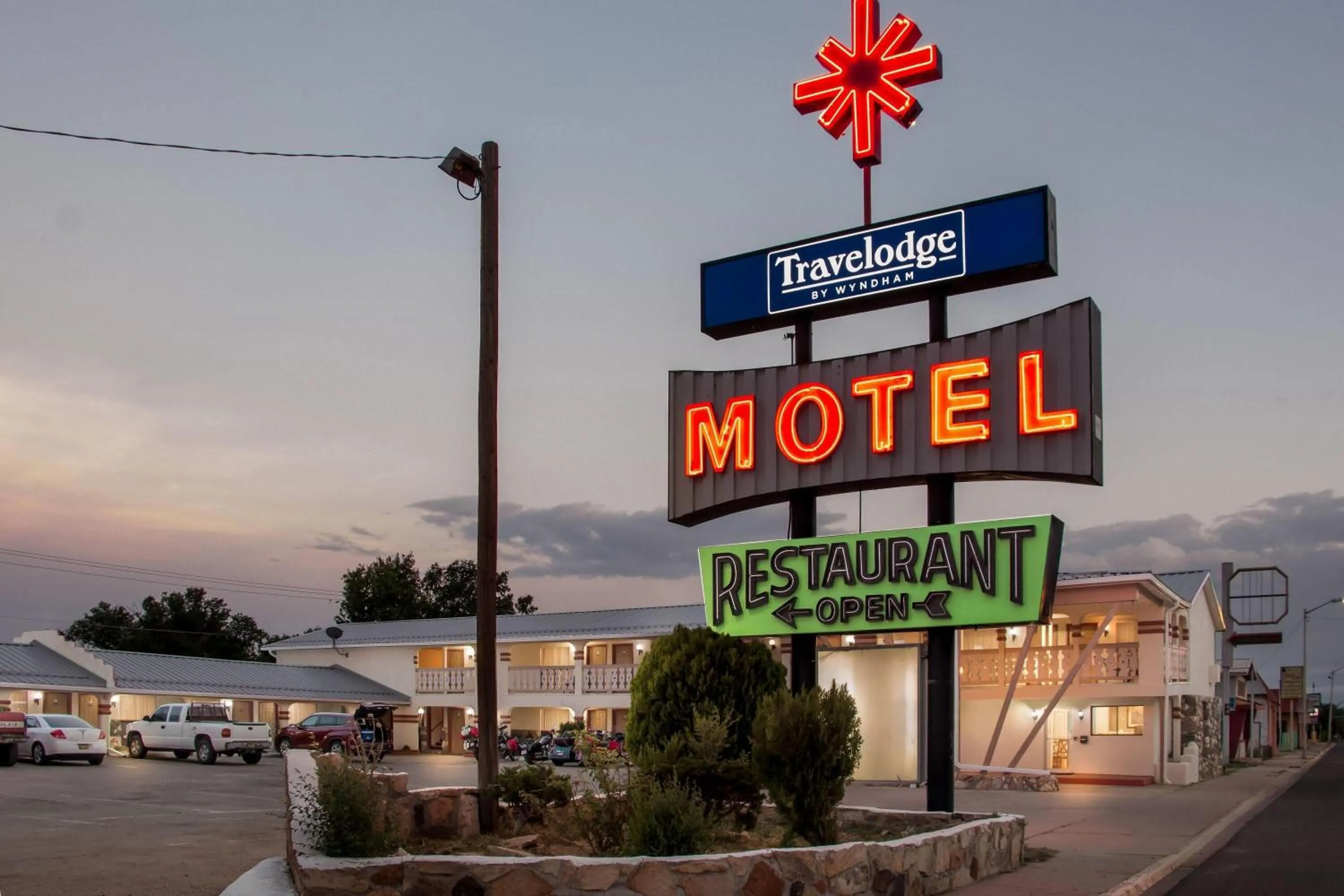 Property building in Travelodge by Wyndham Las Vegas NM