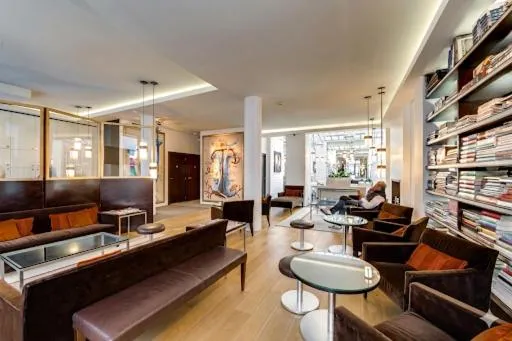 Lobby or reception in Le A