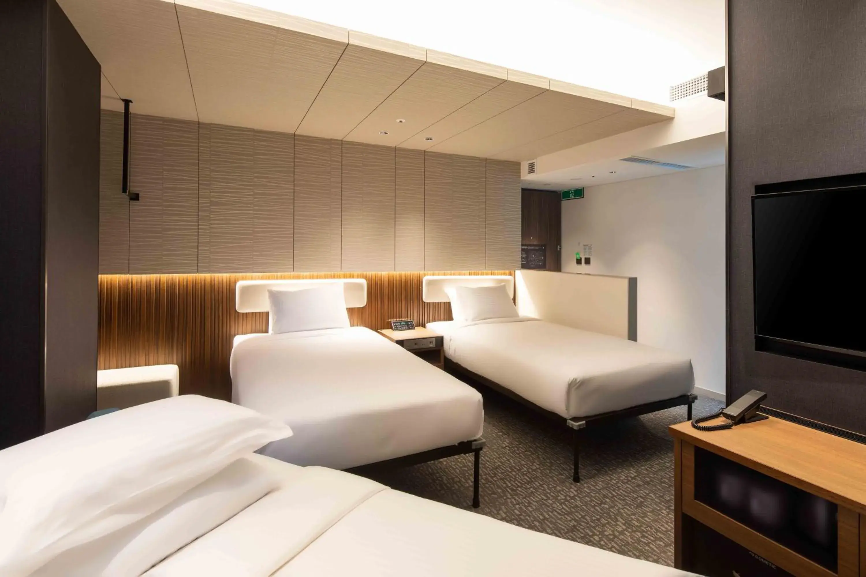 Bed in Sotetsu Fresa Inn Seoul Myeong-dong Bed in Sotetsu Fresa Inn Seoul Myeong-dong