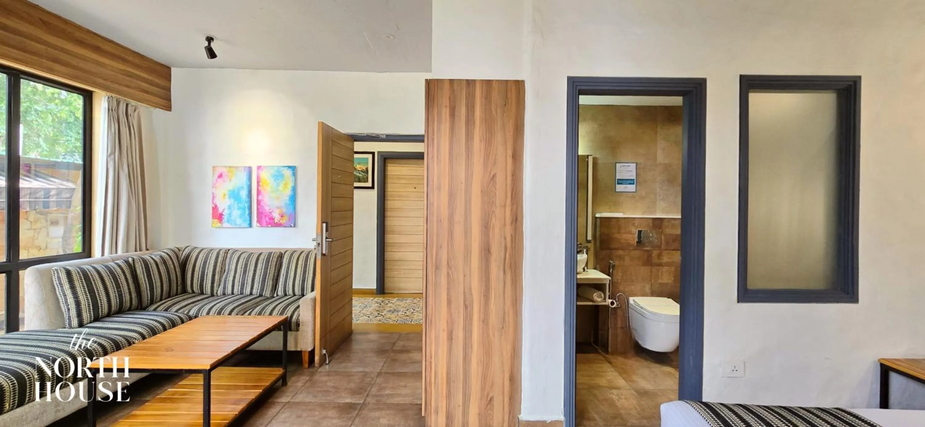 Seating area in Hotel North House - Best Boutique Hotel in Haldwani