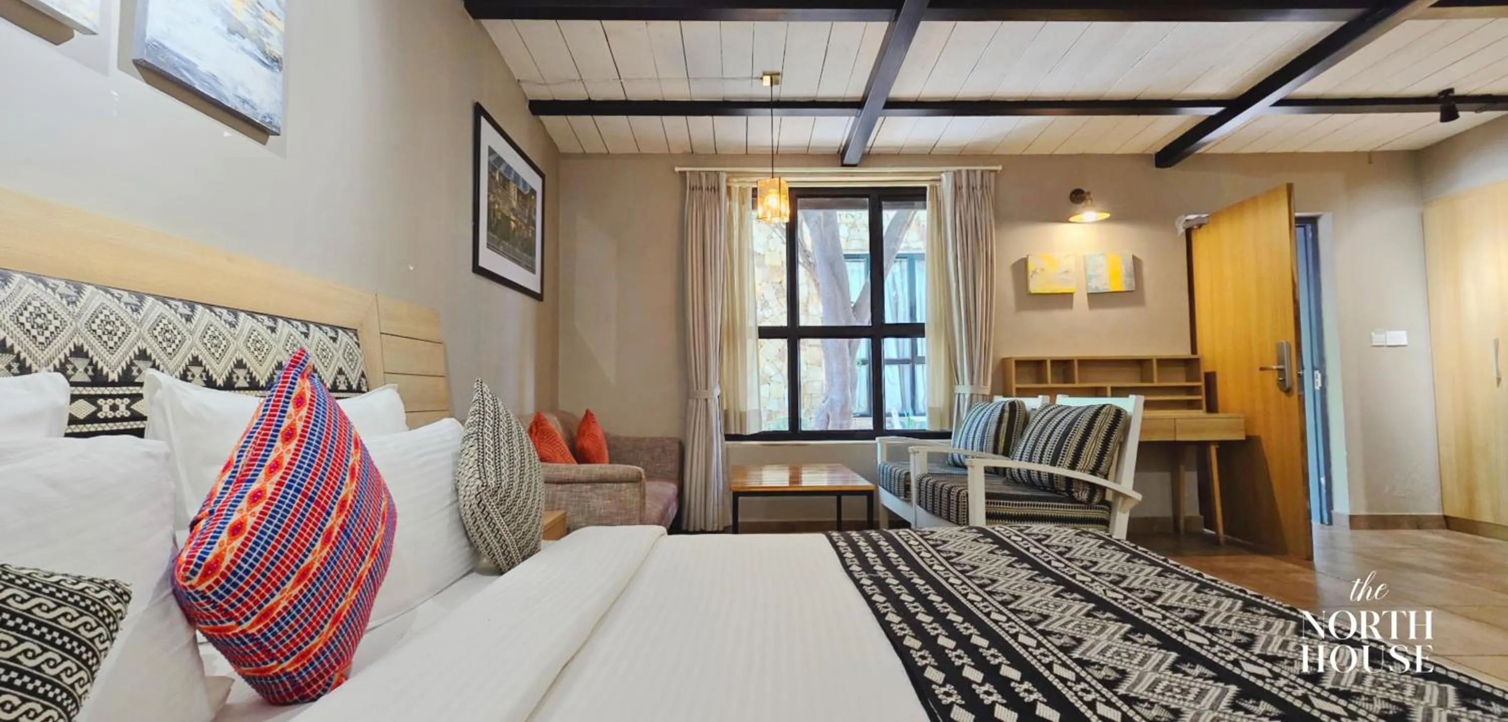 Bed in Hotel North House - Best Boutique Hotel in Haldwani