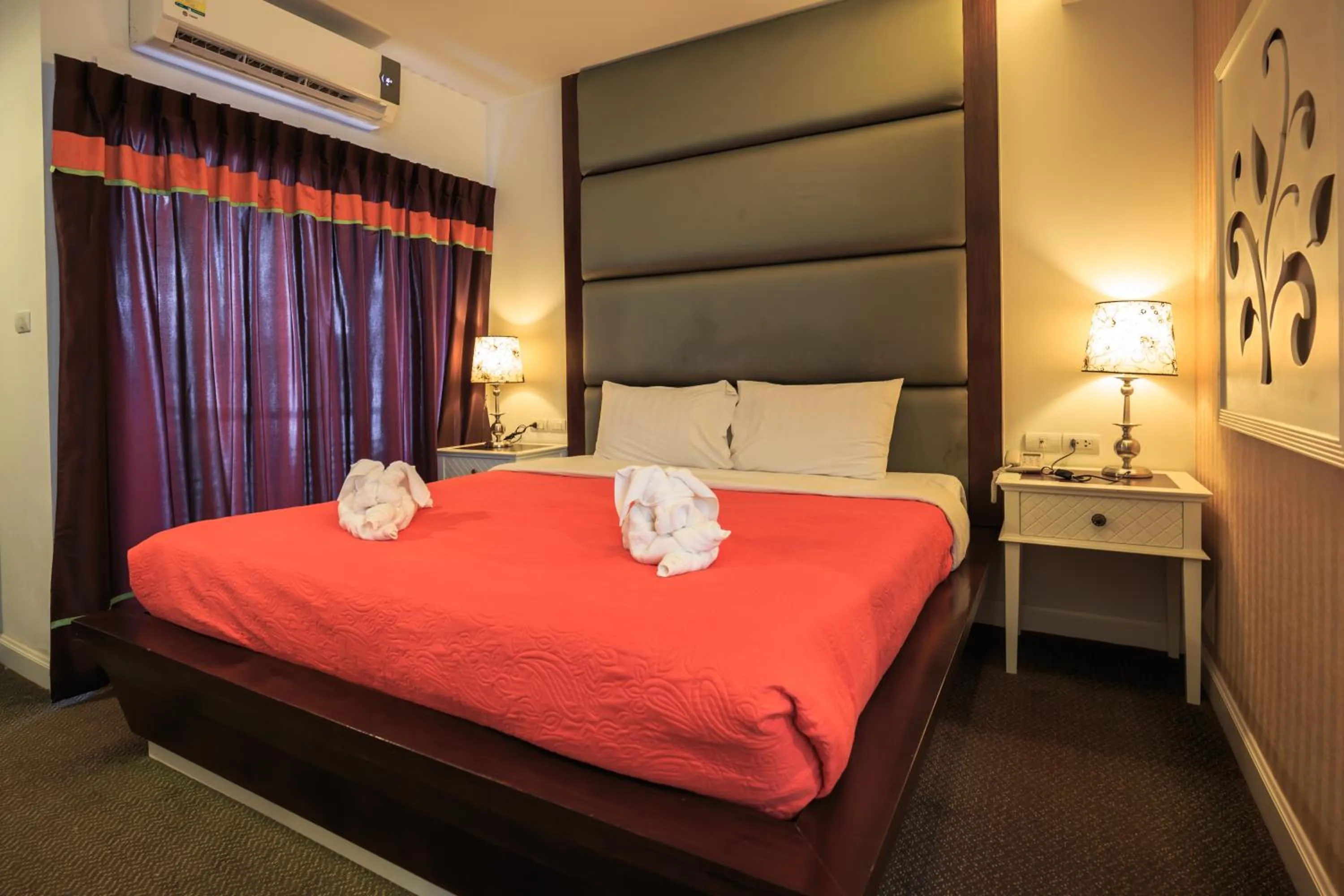 Bed in Kwan Ruen Park