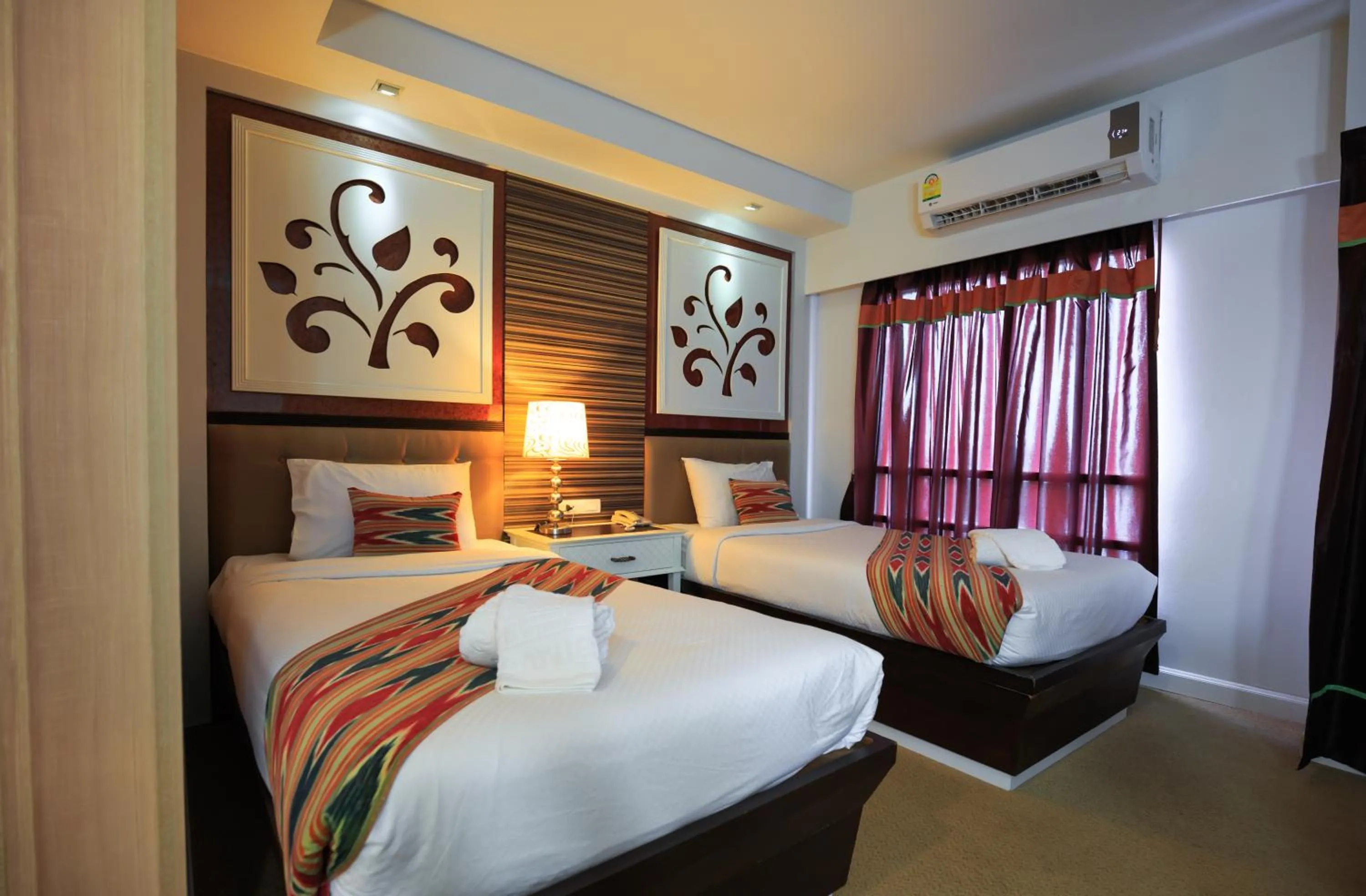 Bed in Kwan Ruen Park