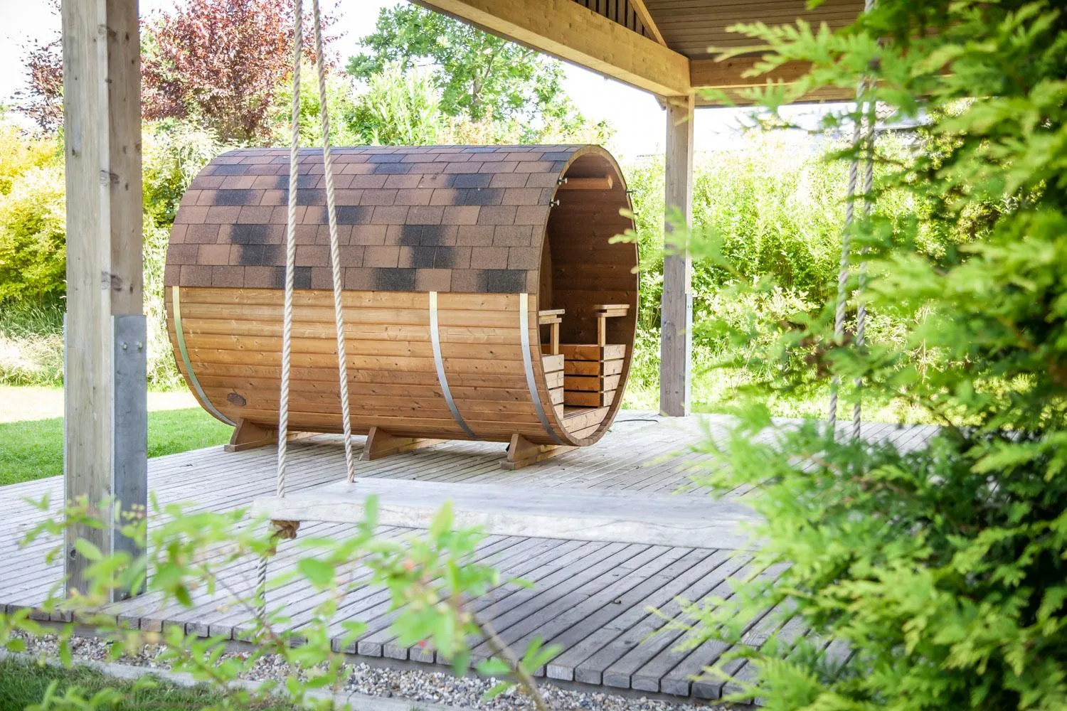 Garden in Hotel Landhafen