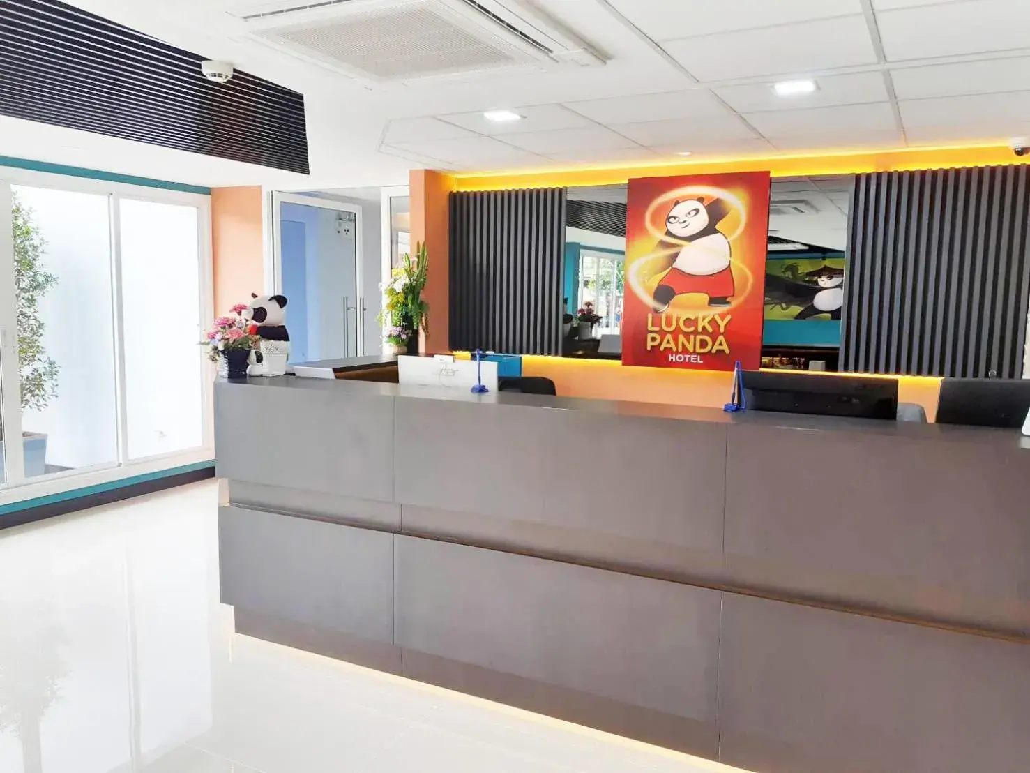 Lobby or reception in Lucky panda Hotel Lobby or reception in Lucky panda Hotel