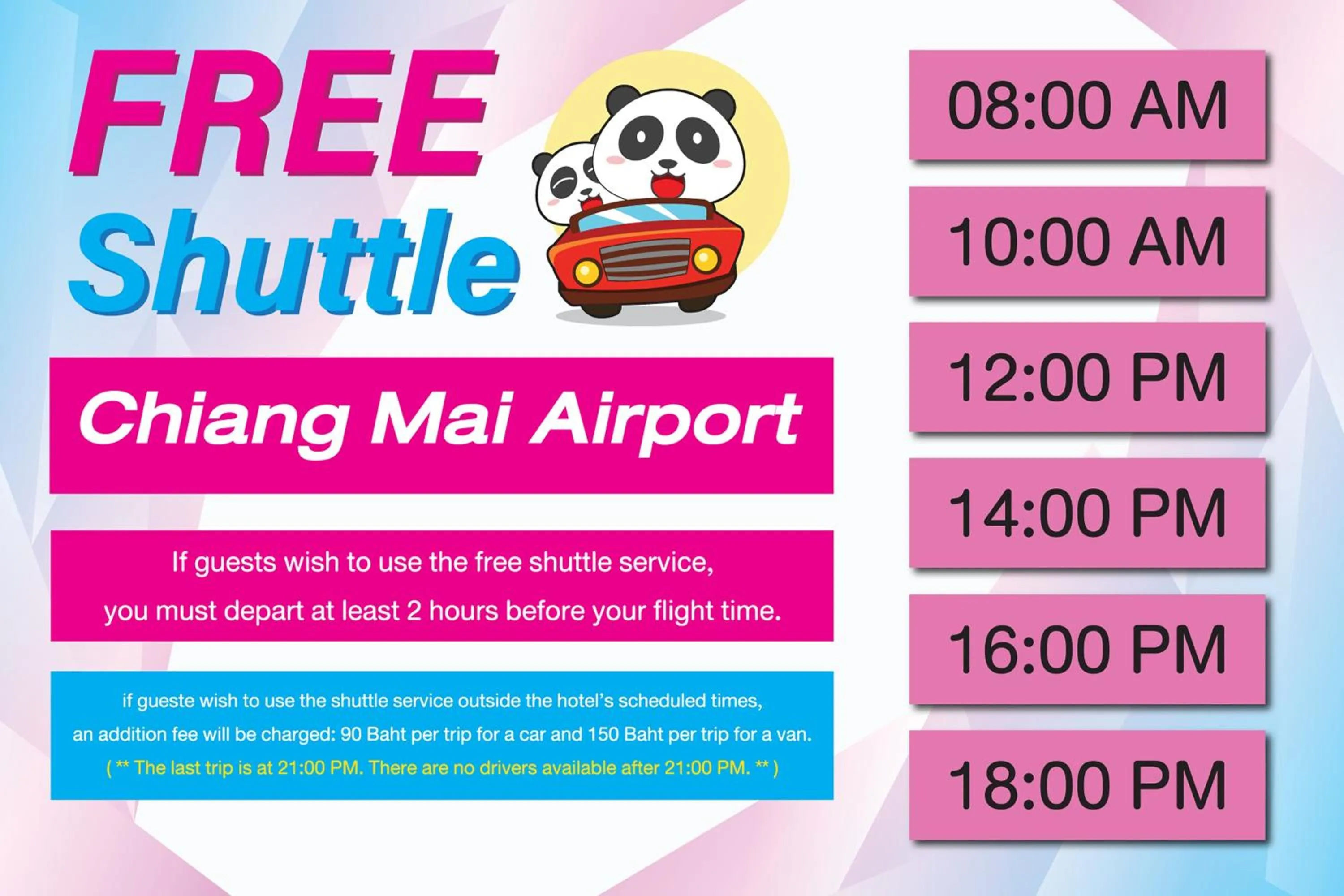 Property building in Lucky panda Hotel