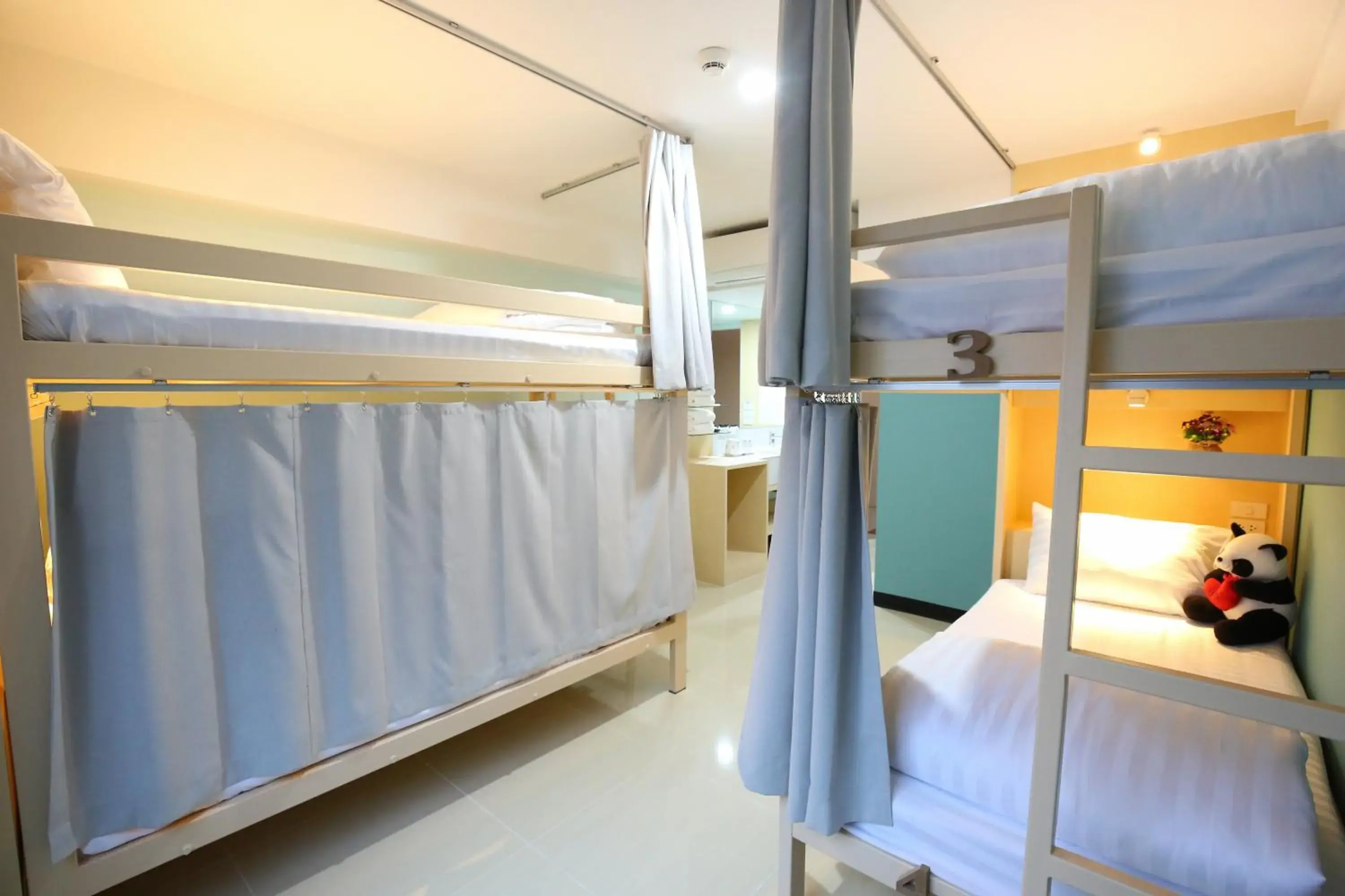 Bed in Lucky panda Hotel Bed in Lucky panda Hotel