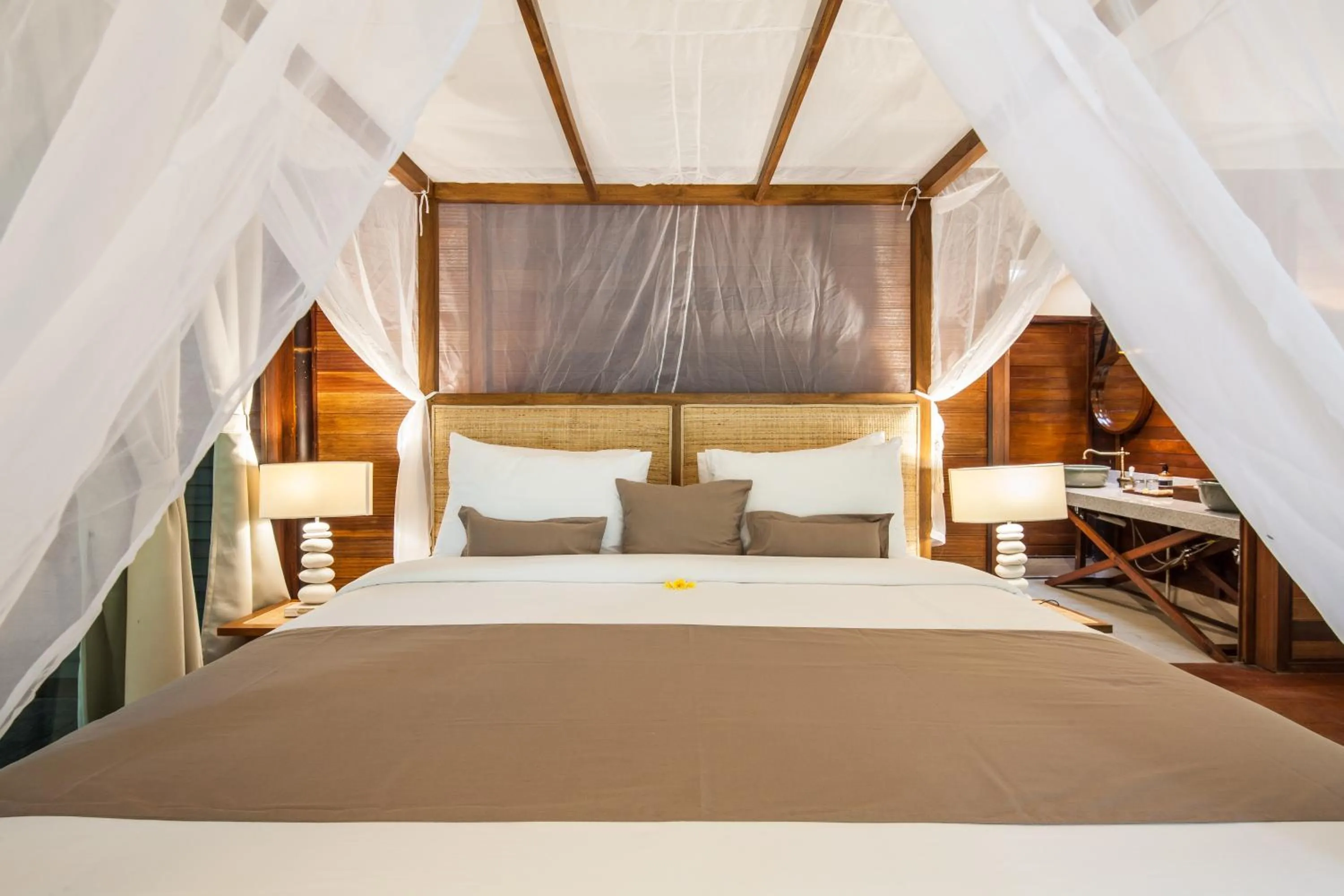 Bed in Galalima Glamping by AGATA