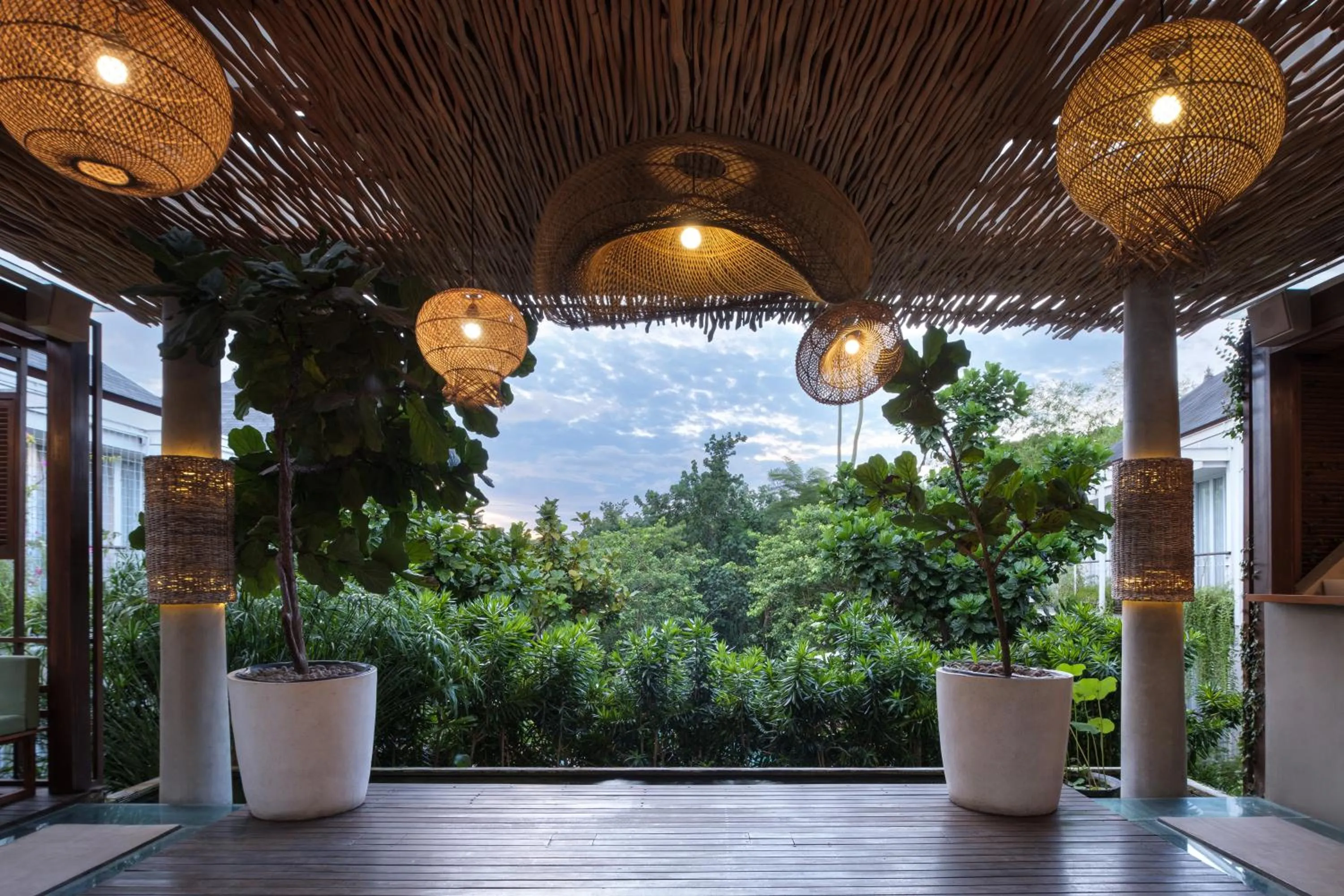 Lobby or reception in Rimbun Canggu Hotel