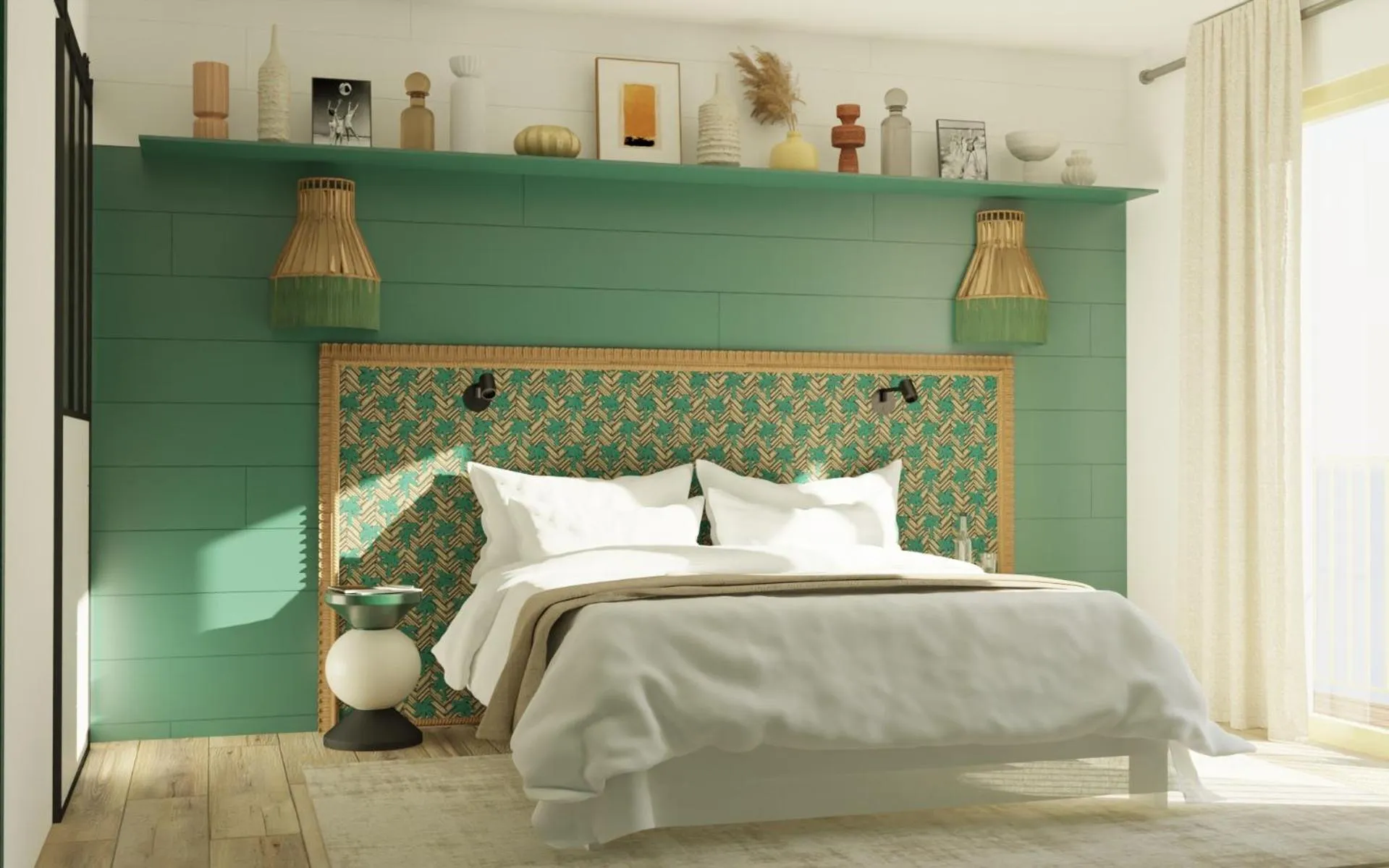 Photo of the whole room in Hôtel Les Brises