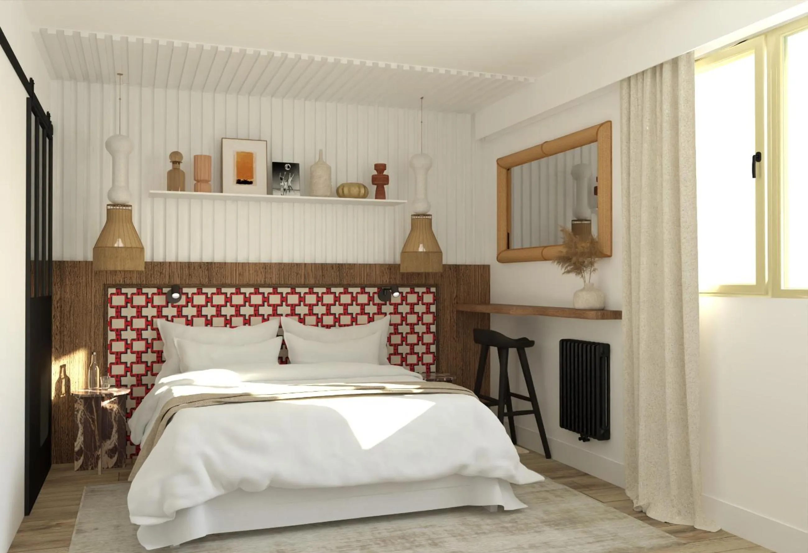 Photo of the whole room in Hôtel Les Brises