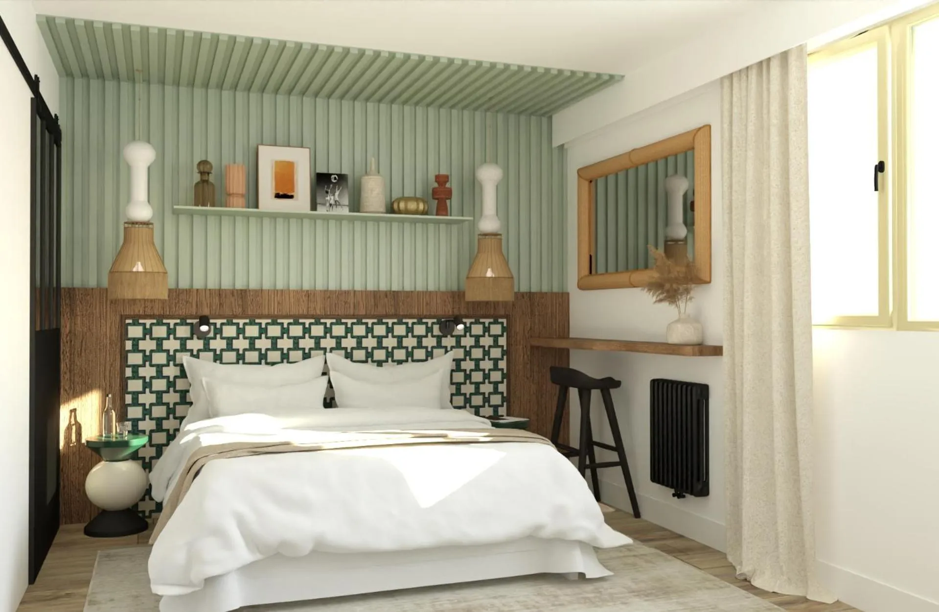 Photo of the whole room in Hôtel Les Brises