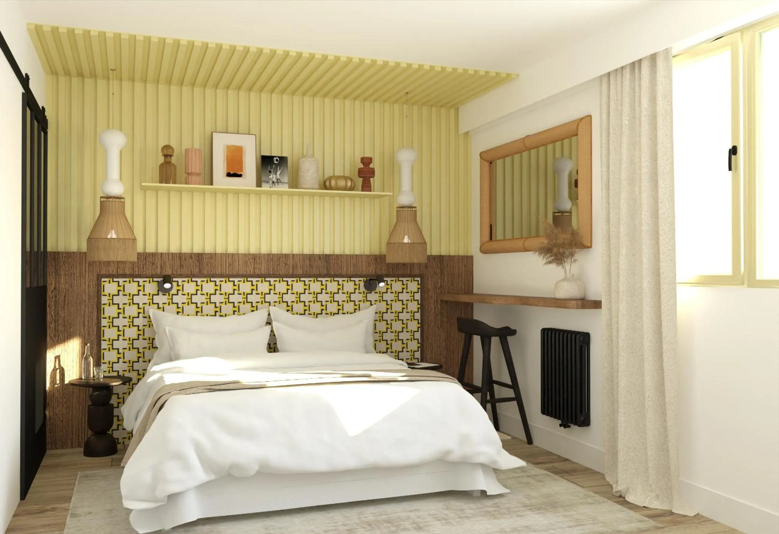 Photo of the whole room in Hôtel Les Brises