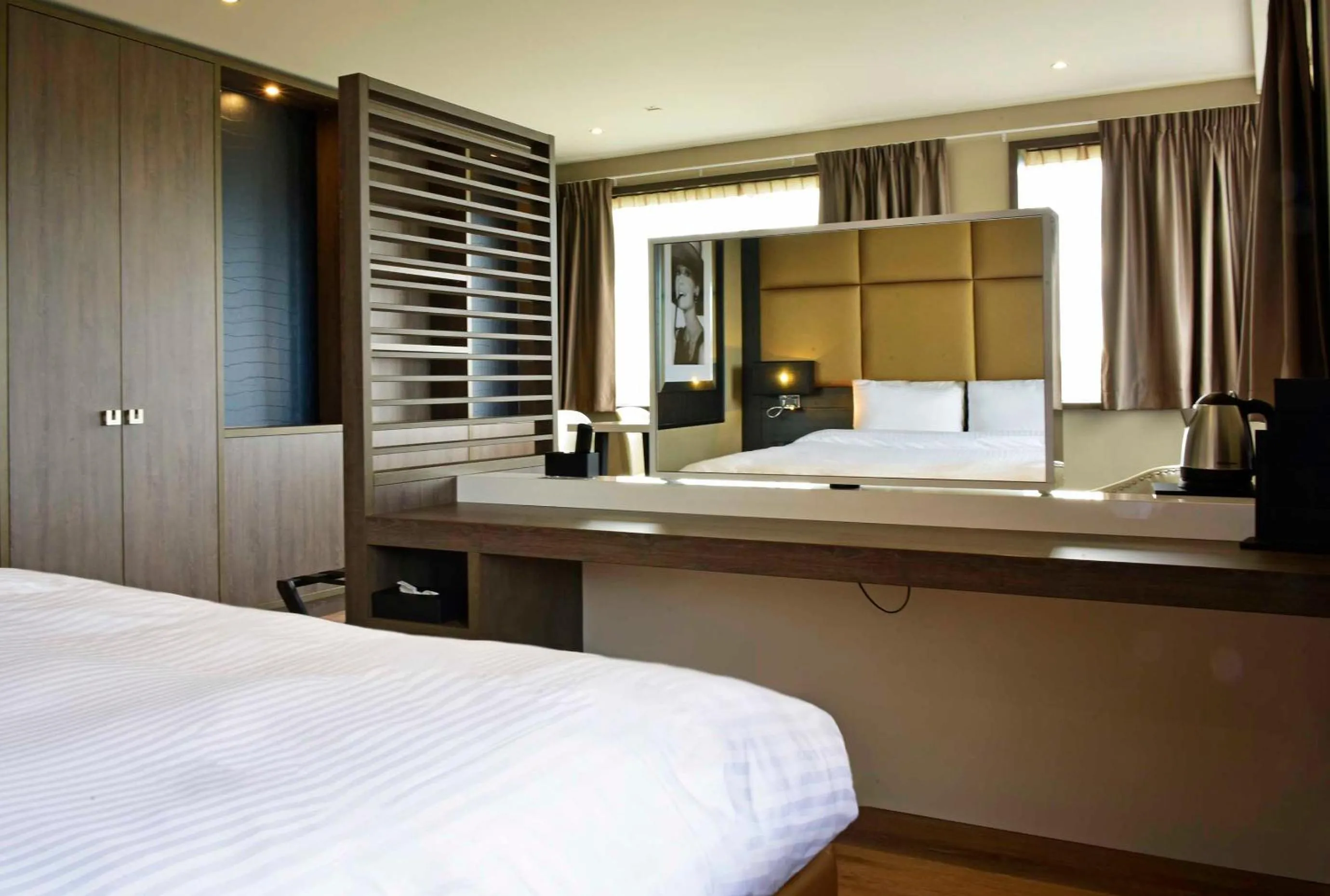 Bed in Riva hotel Den Haag - Delft