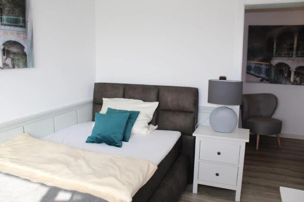 Bed in Hotel Restaurant Borchard