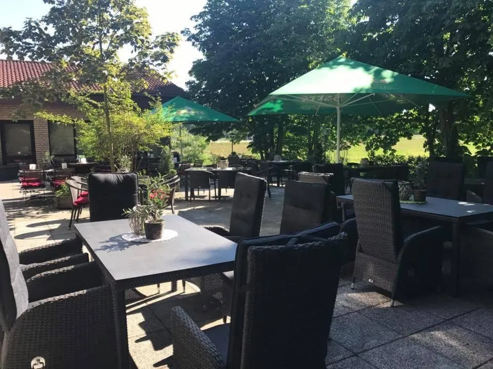 Garden in Hotel Restaurant Borchard