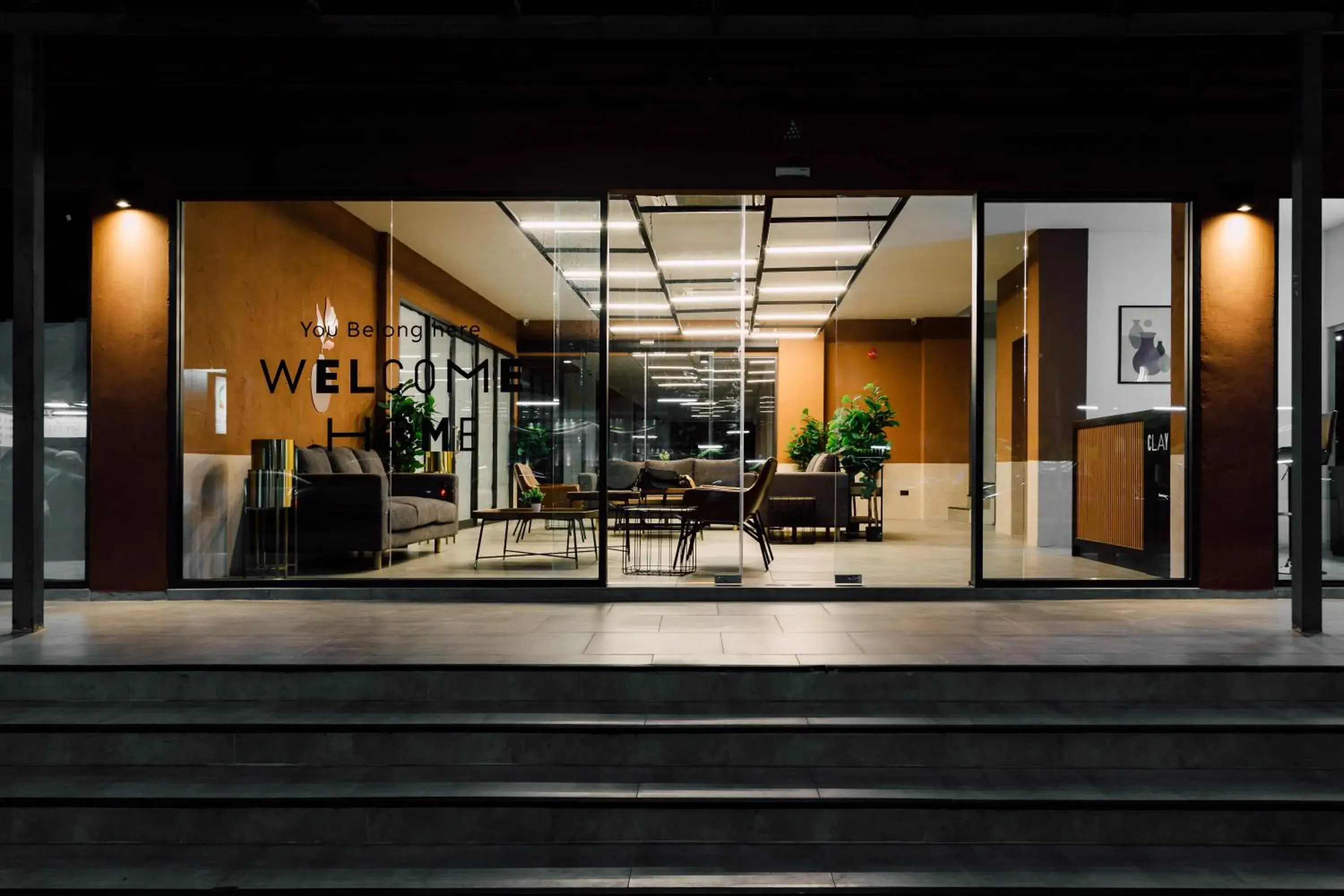 Facade/entrance in Clay Hotel Udonthani Facade/entrance in Clay Hotel Udonthani