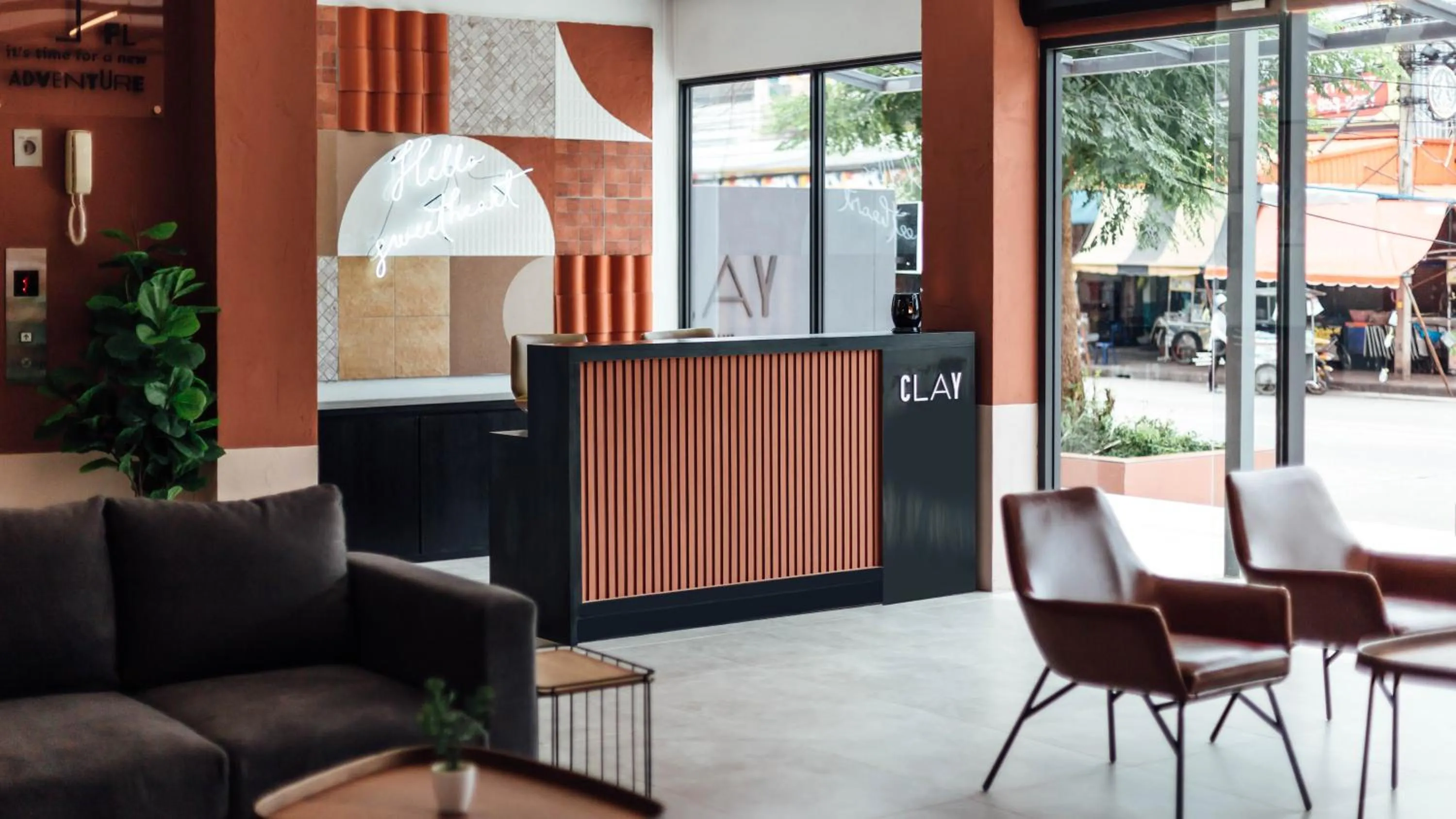 Lobby or reception in Clay Hotel Udonthani