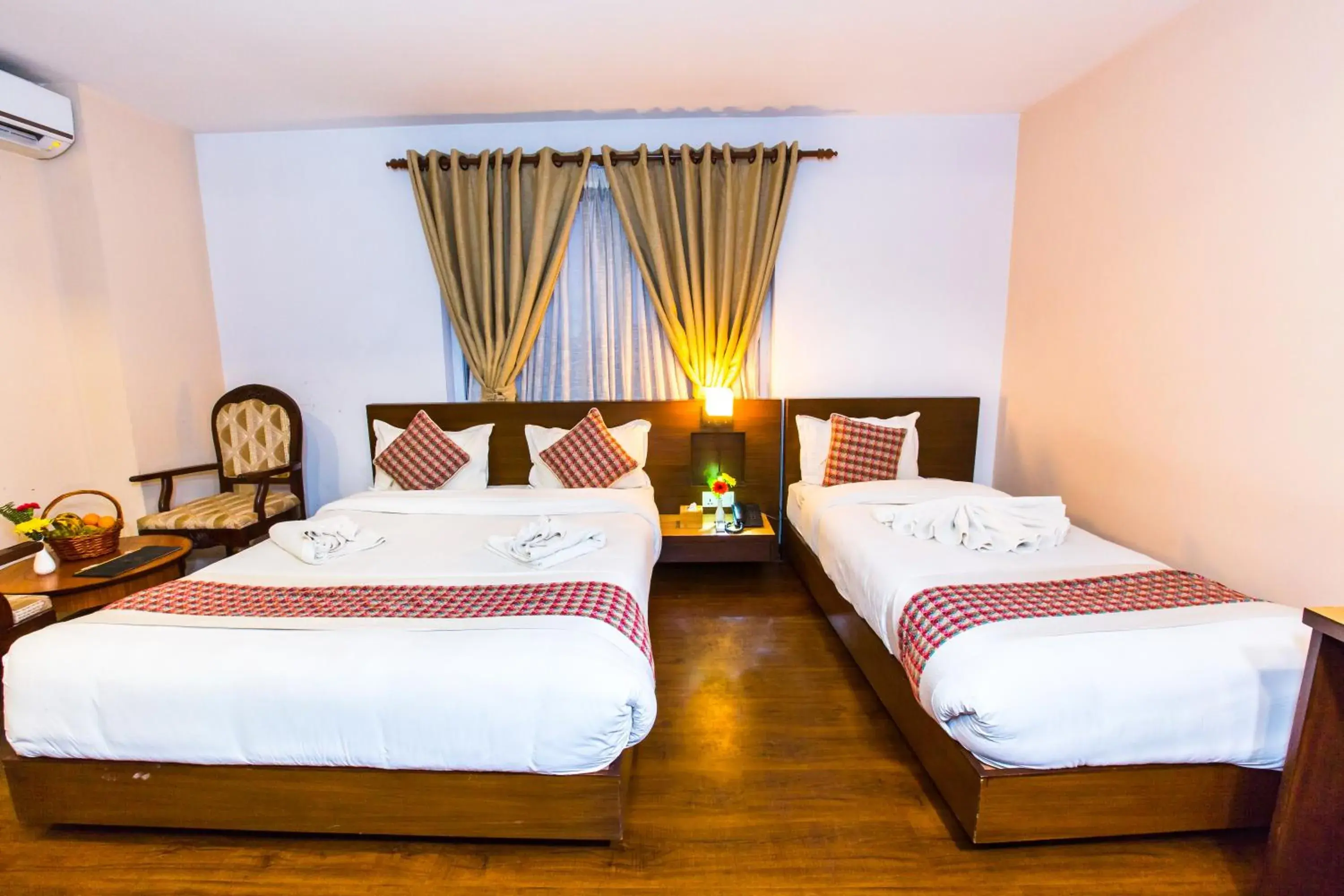 View (from property/room), Bed in Kathmandu Suite Home View (from property/room), Bed in Kathmandu Suite Home