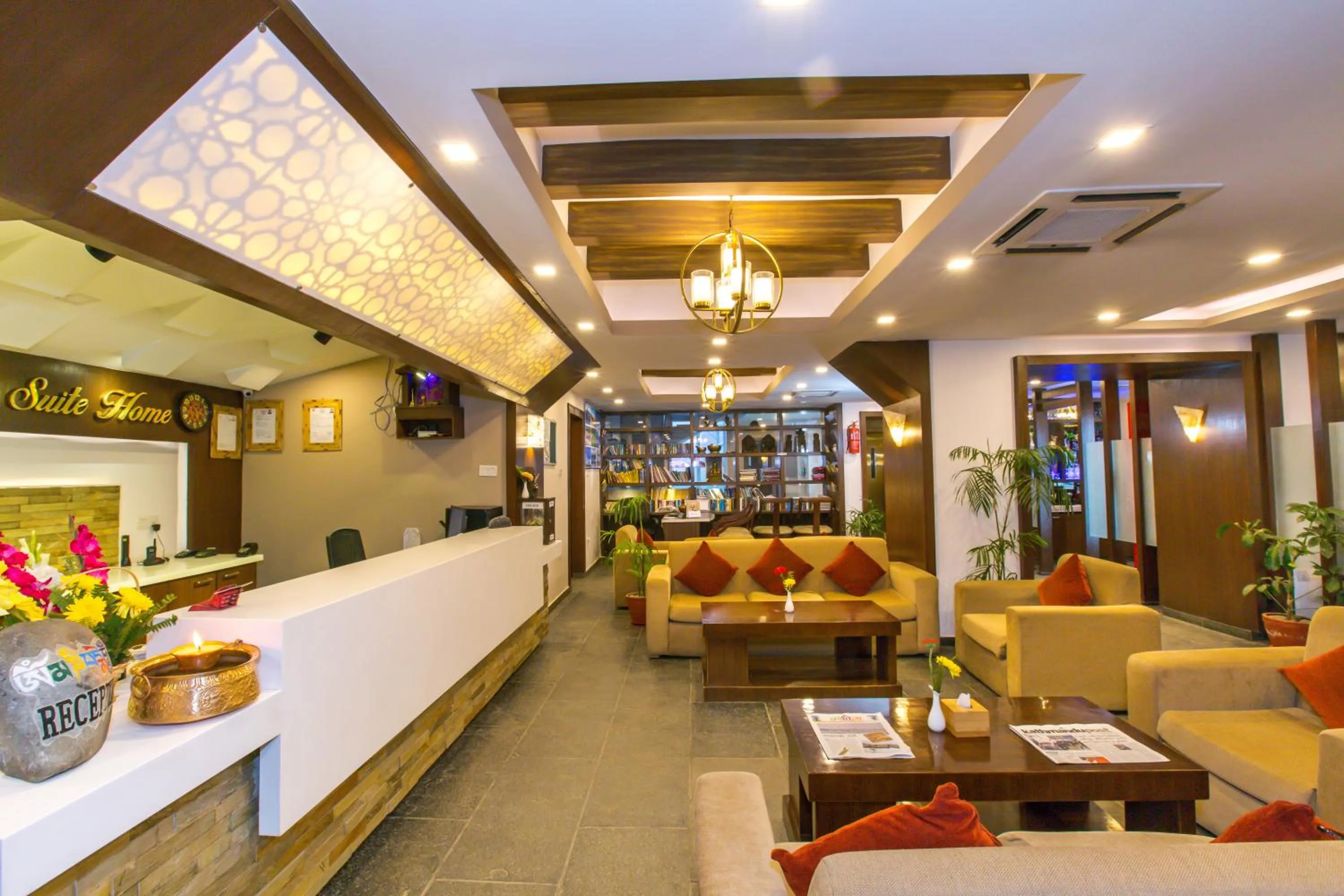 Lobby or reception in Kathmandu Suite Home