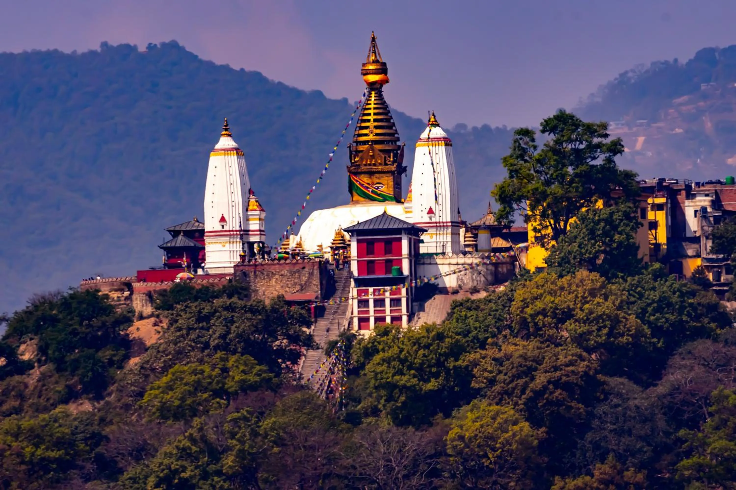 View (from property/room) in Kathmandu Suite Home