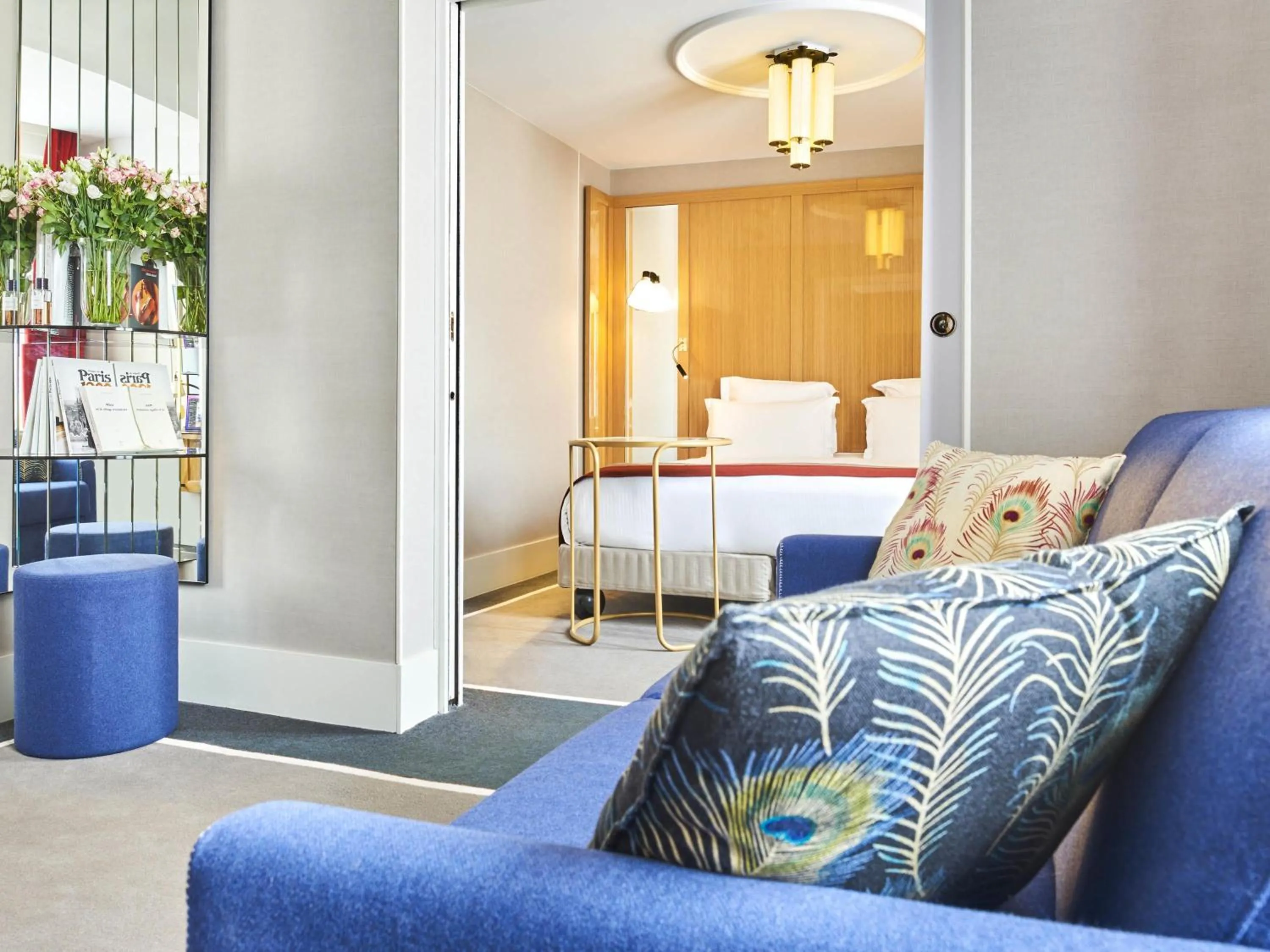 Bedroom in l'Echiquier Opéra Hotel Paris - MGallery Collection