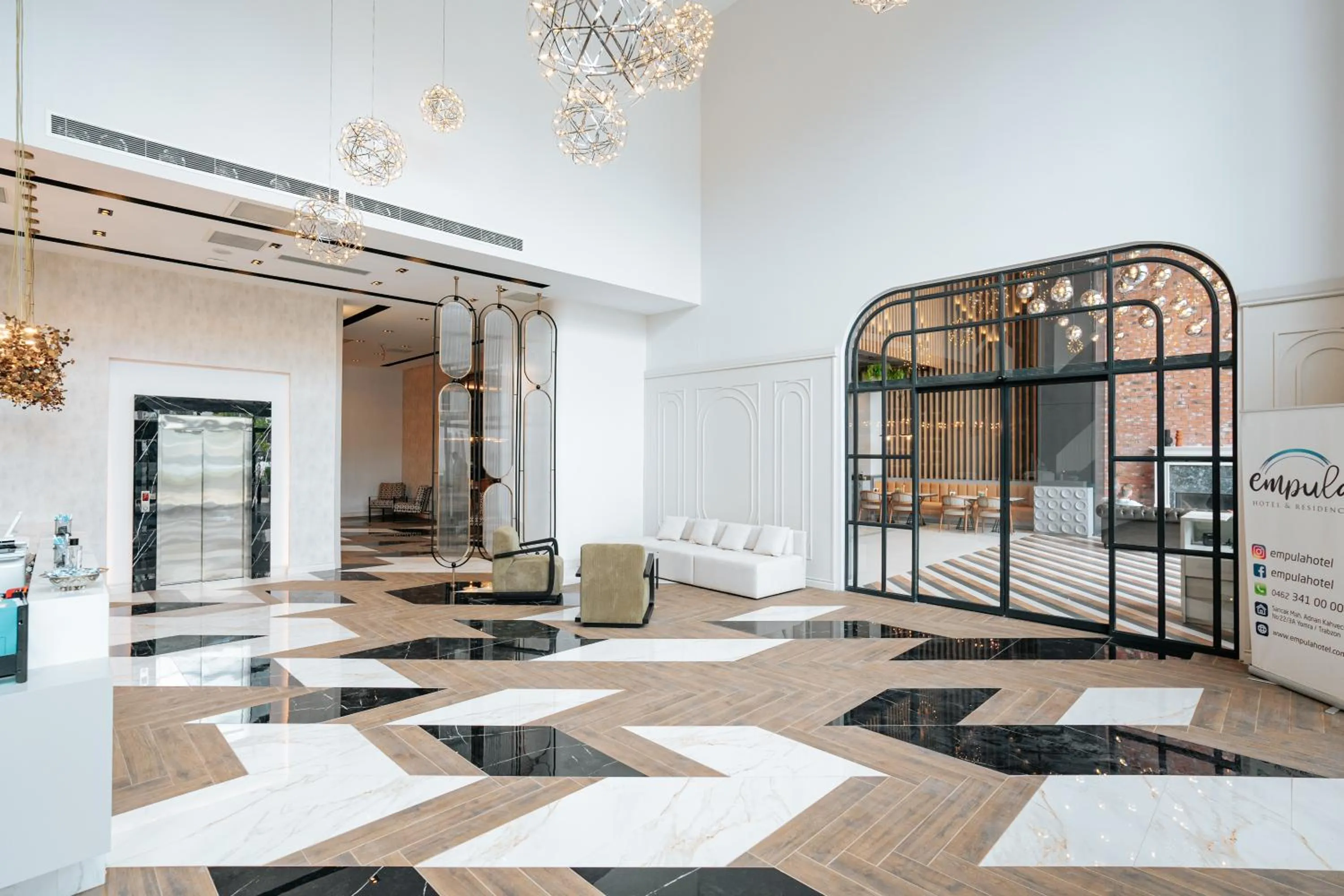 Lobby or reception in Empula Hotel & Residences