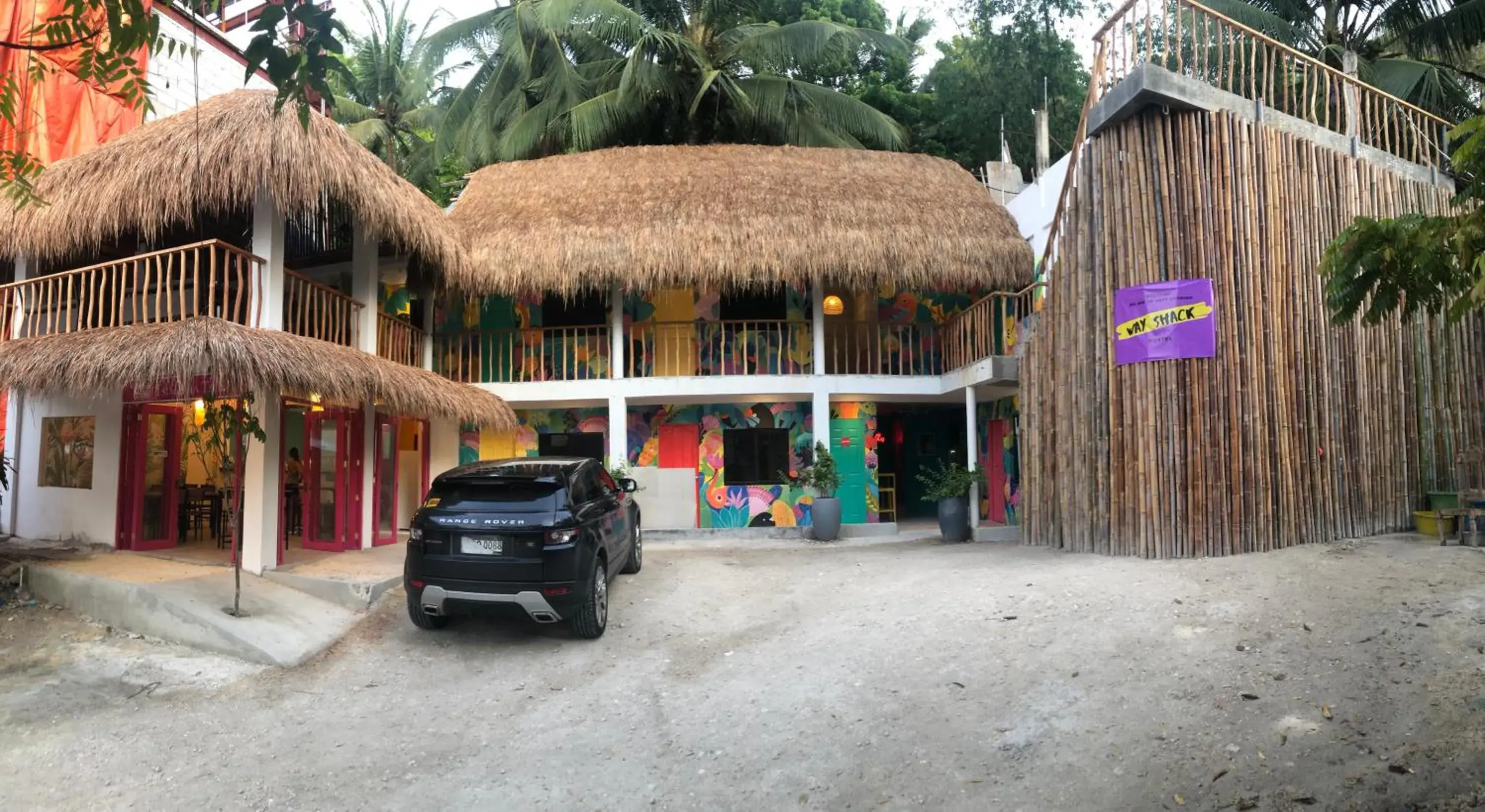Property building in Way Shack Hostel Property building in Way Shack Hostel