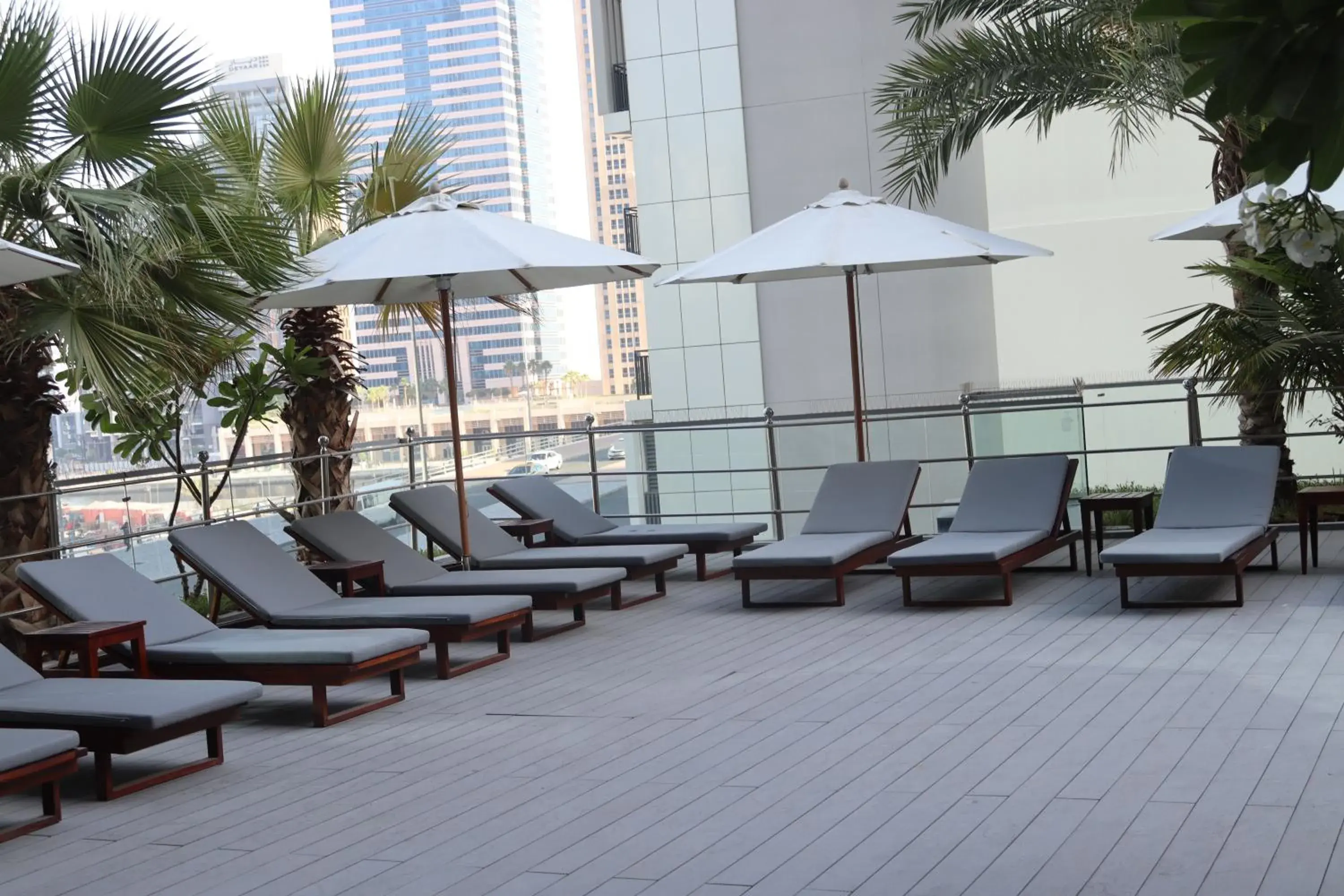 Swimming pool in Park Regis Business Bay Swimming pool in Park Regis Business Bay