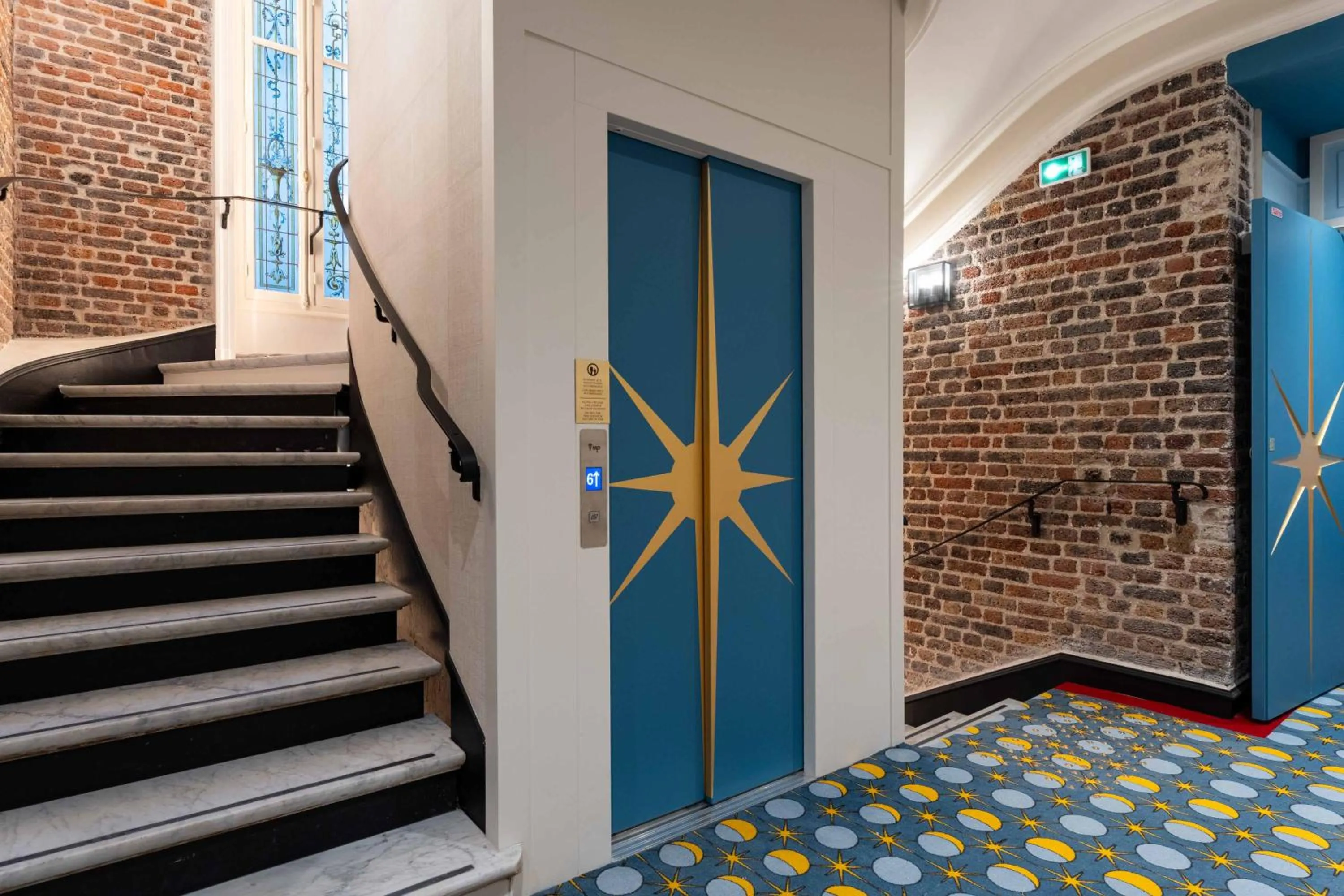 Decorative detail in Hotel Astra Opera - Astotel