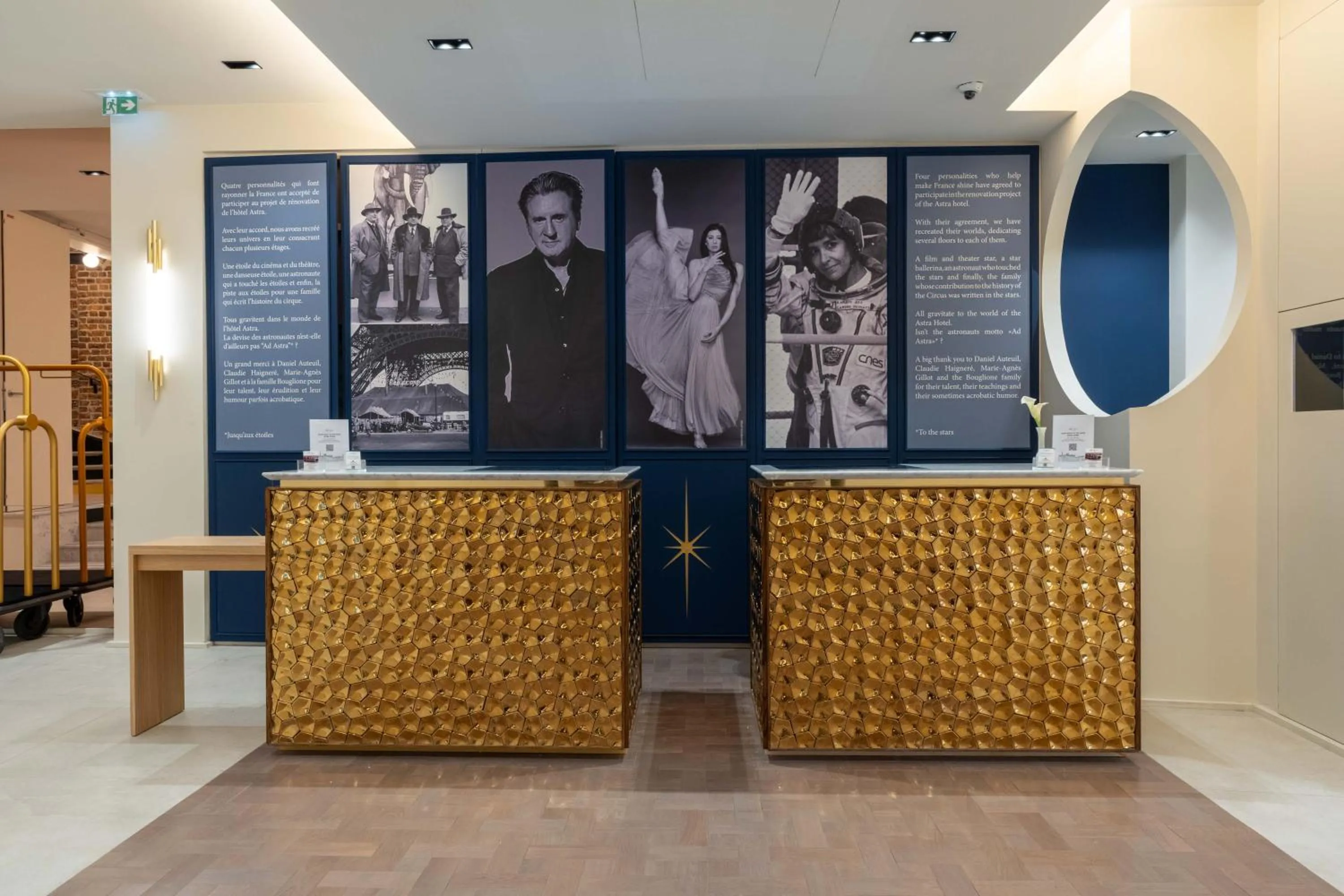 Lobby or reception in Hotel Astra Opera - Astotel