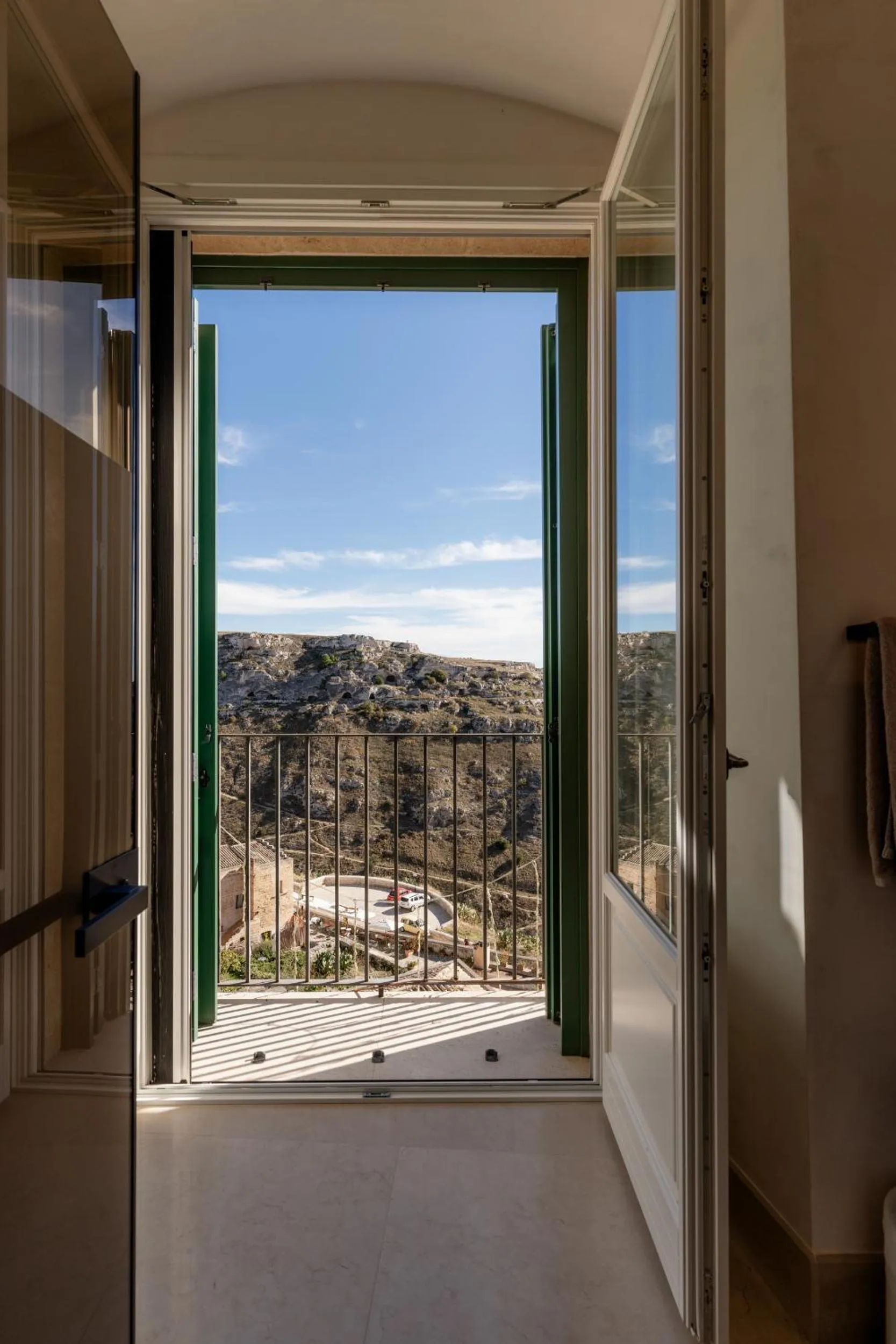 View (from property/room) in BV Quarry Matera