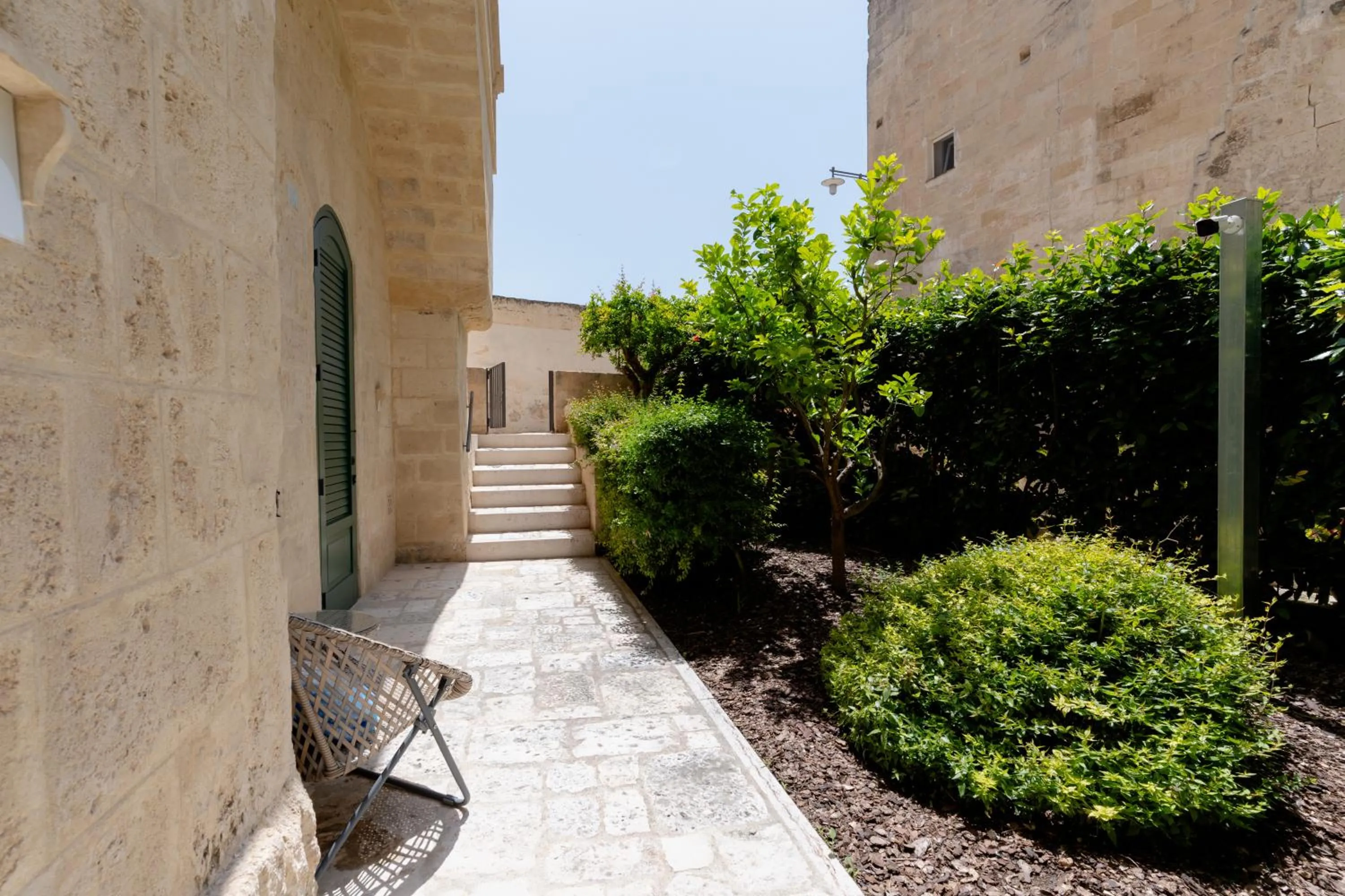 Garden in BV Quarry Matera