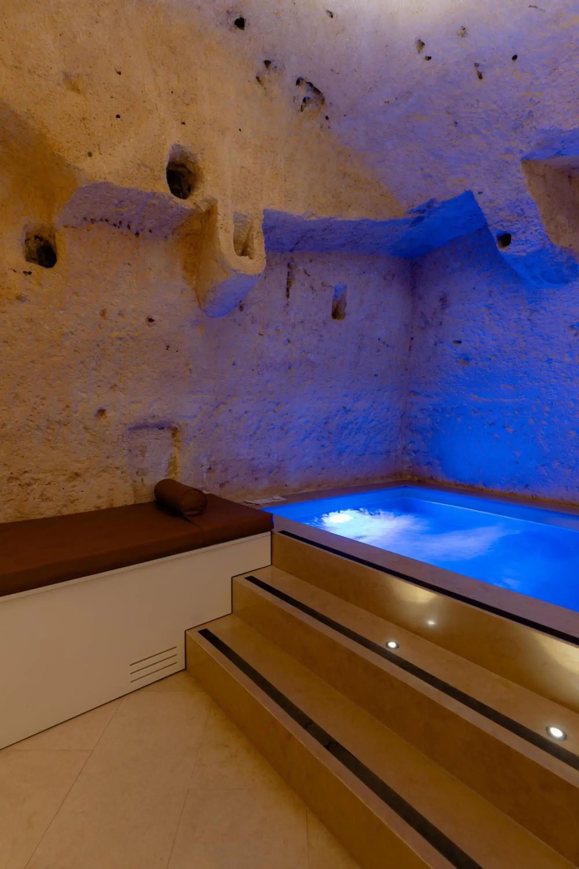 Swimming pool in BV Quarry Matera Swimming pool in BV Quarry Matera