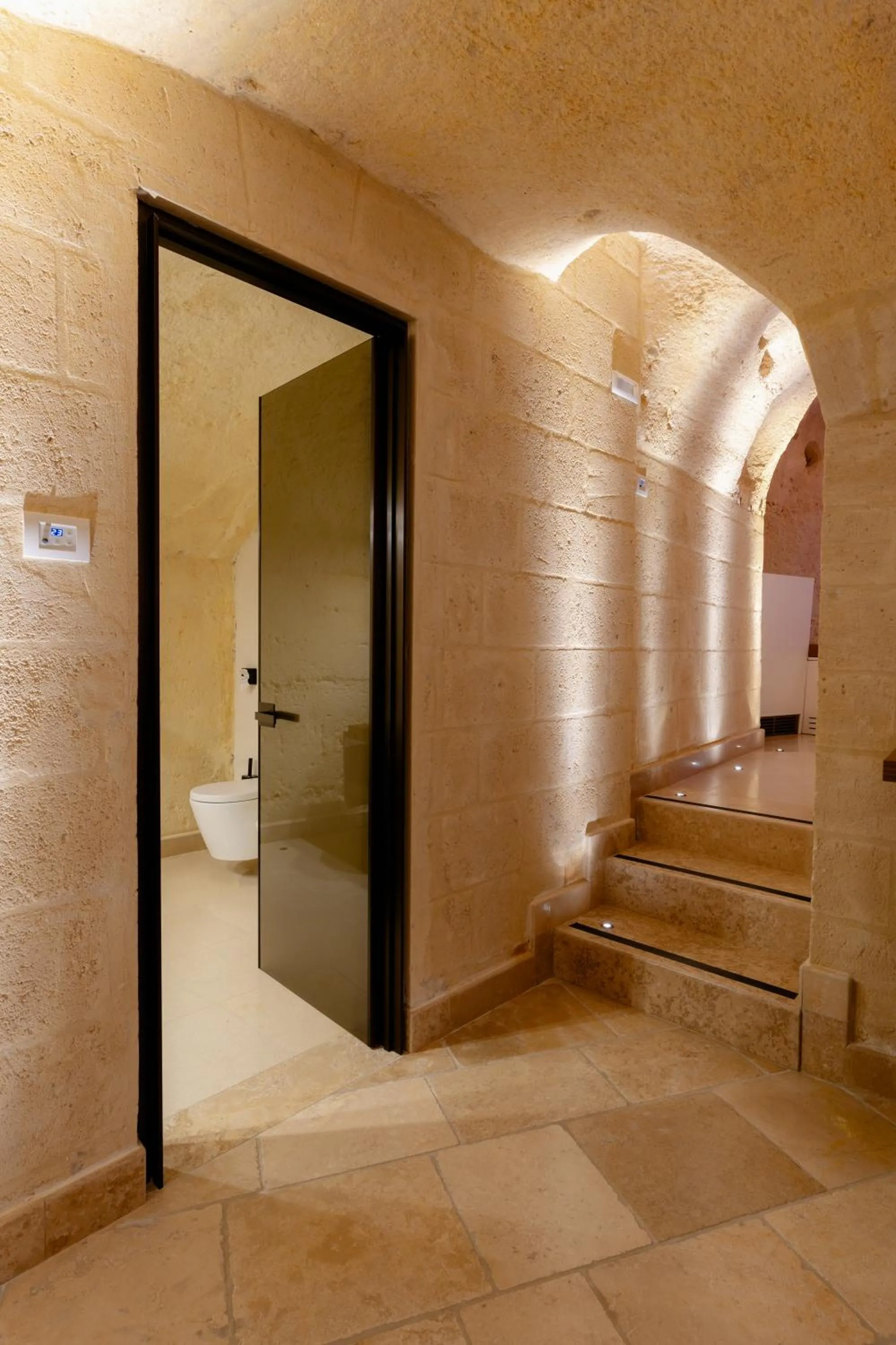 Bathroom in BV Quarry Matera